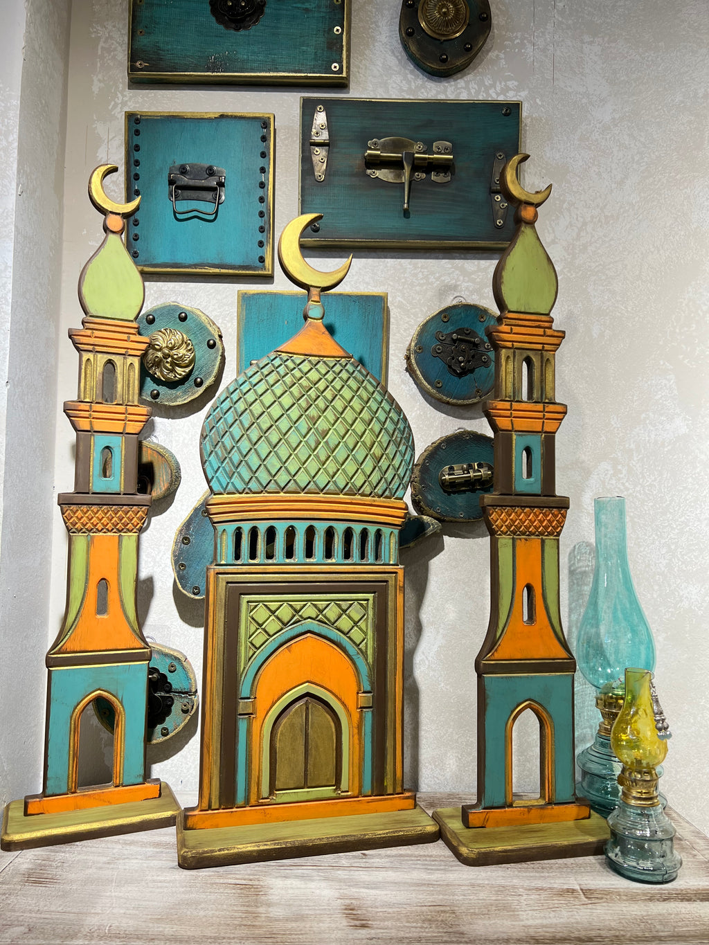 Signiture Noor Al Mihrab Set | Handmade Ramadan Decore