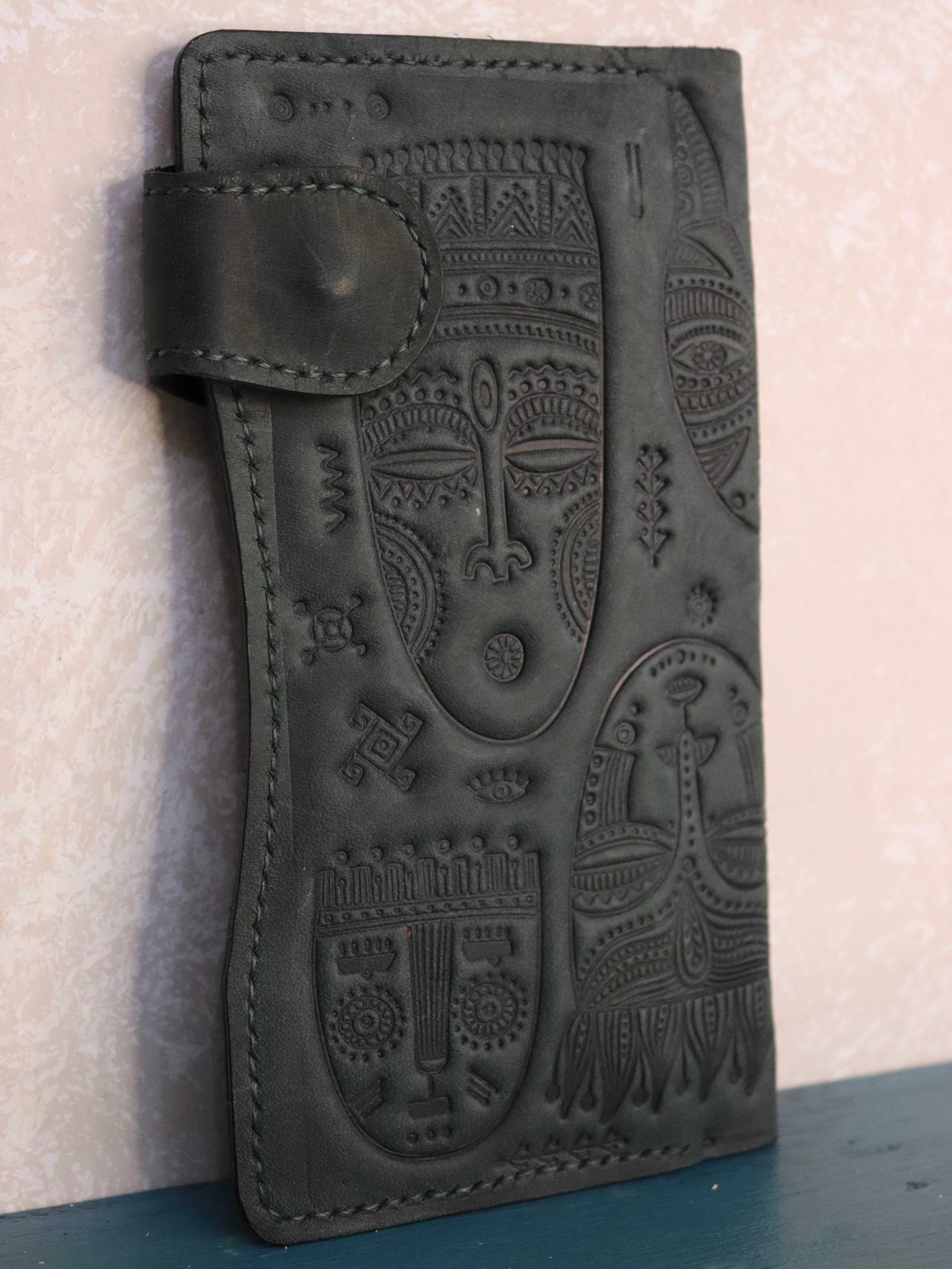 African Fold wallet