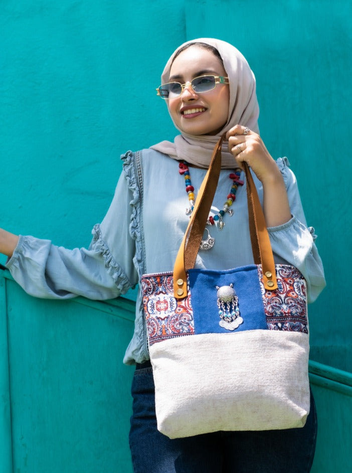 Beige Accessories Handbag style 3