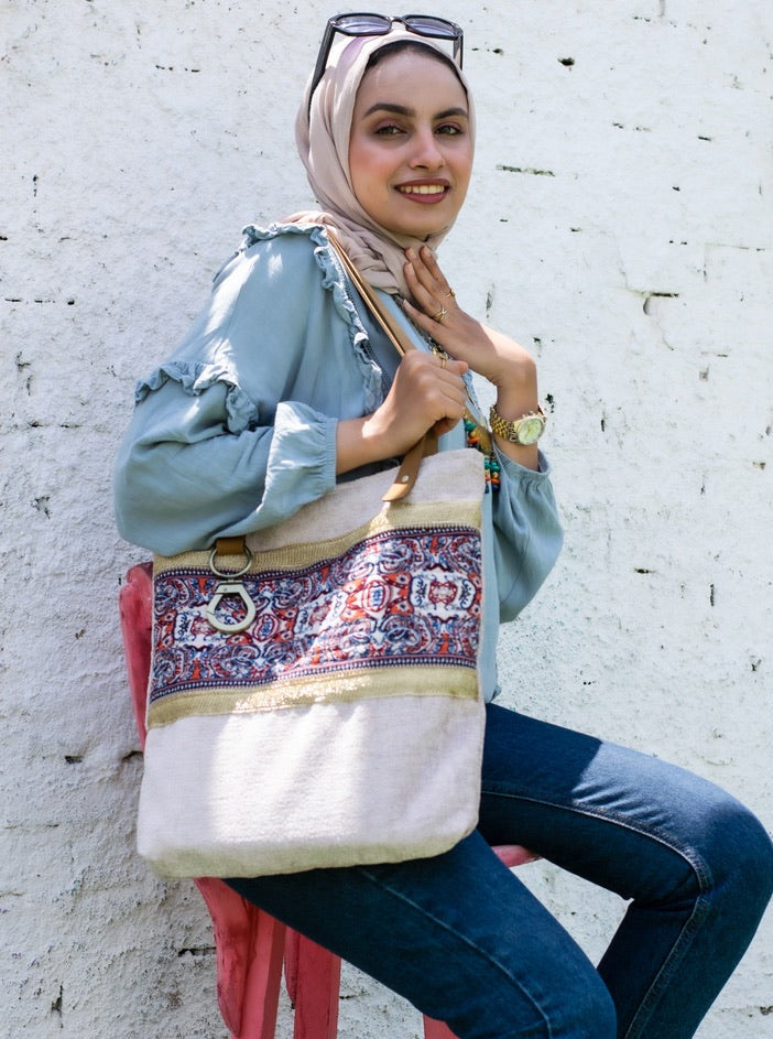 Beige Accessories Handbag style 4