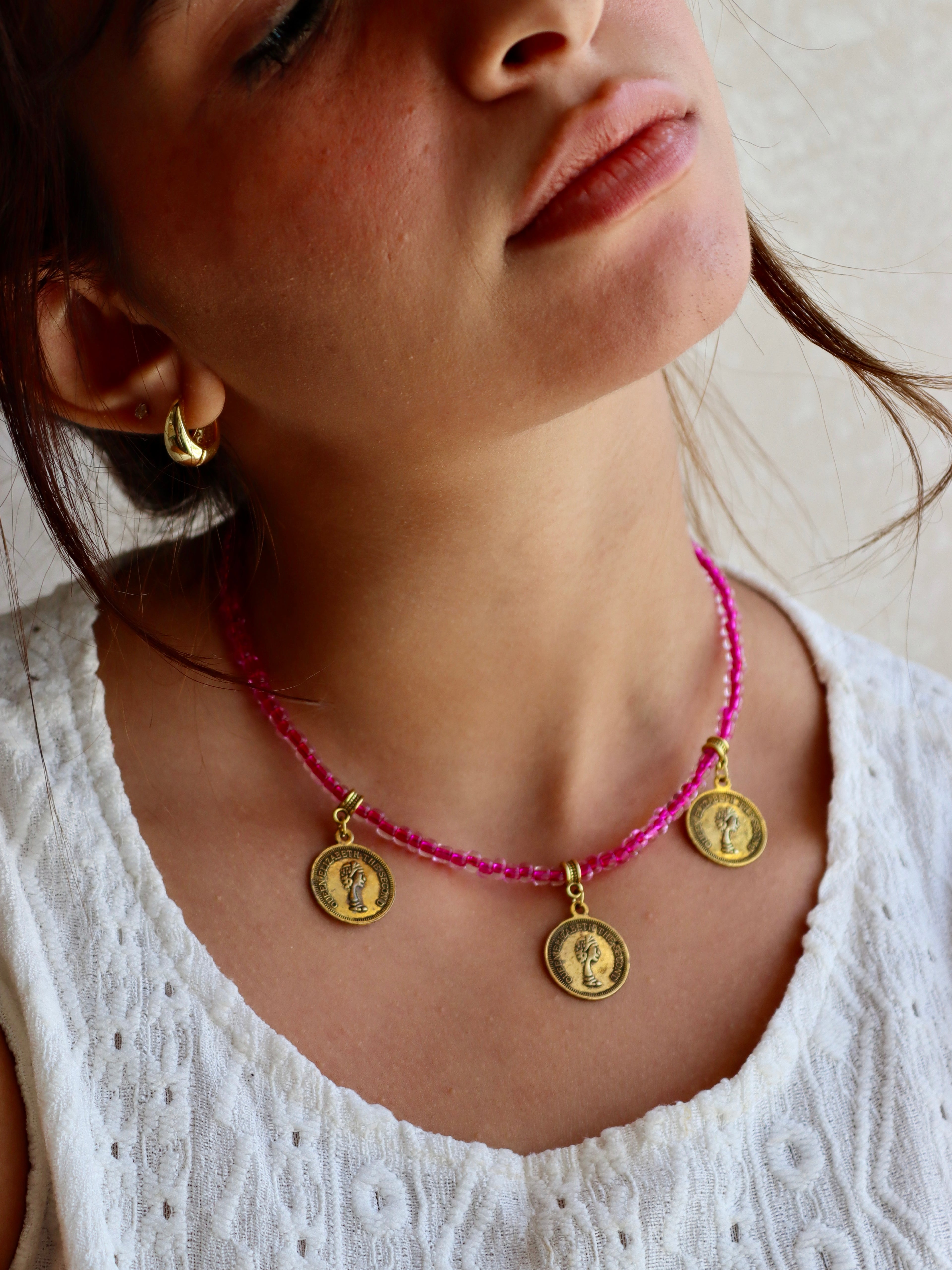 Pink coins