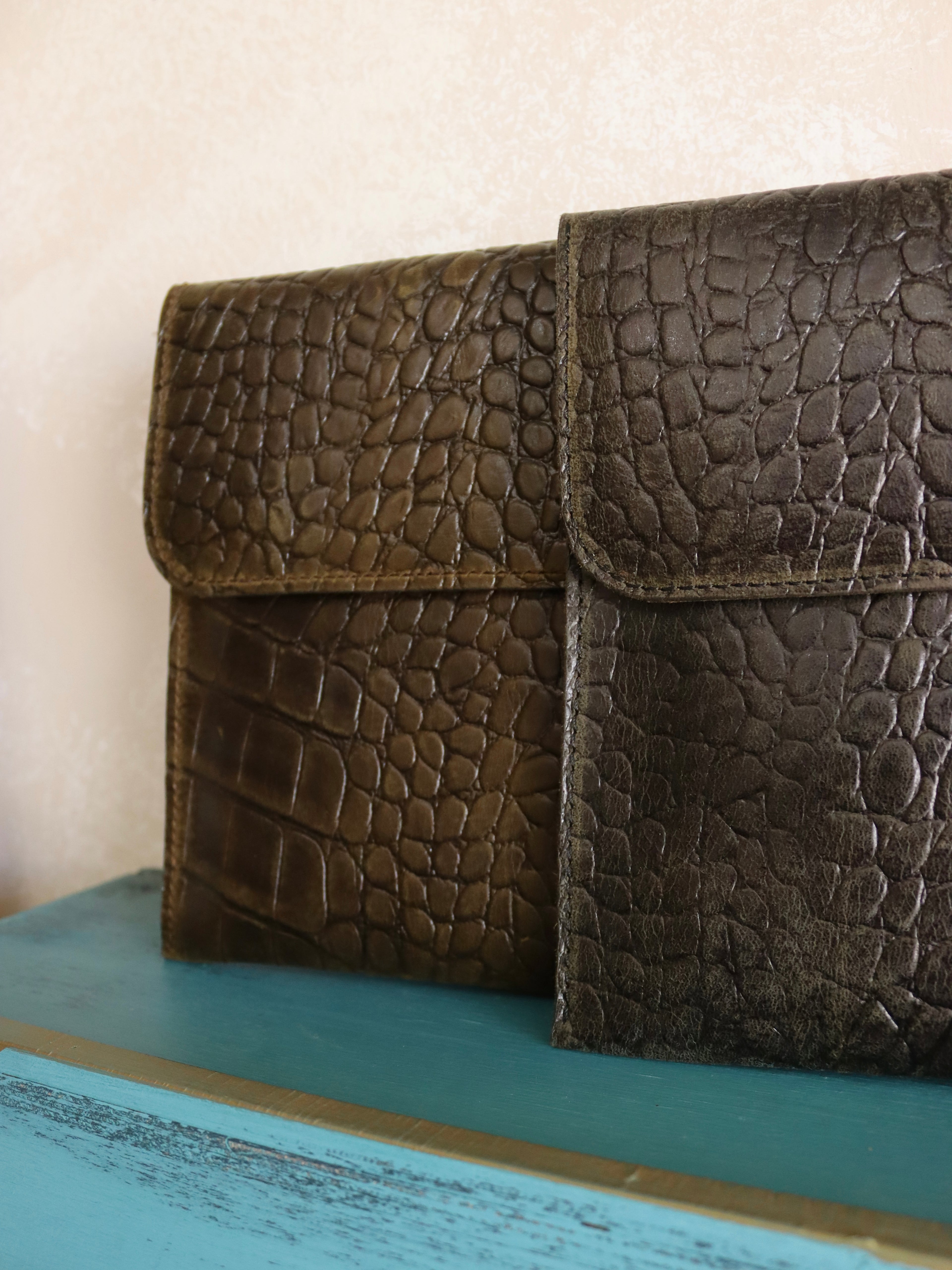 Crocodile Clutch Rectangle