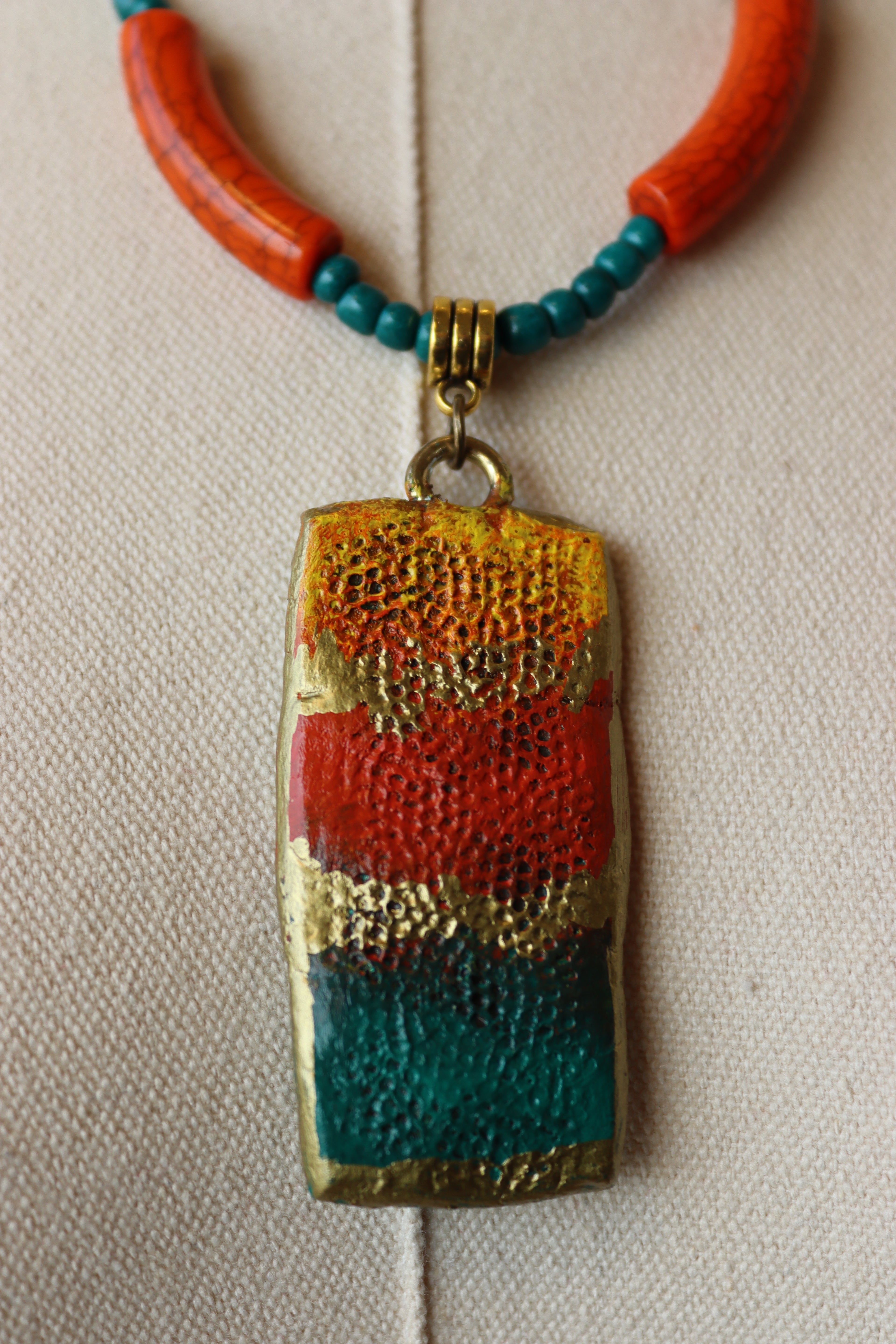 Aswani Clay jewelry workshop