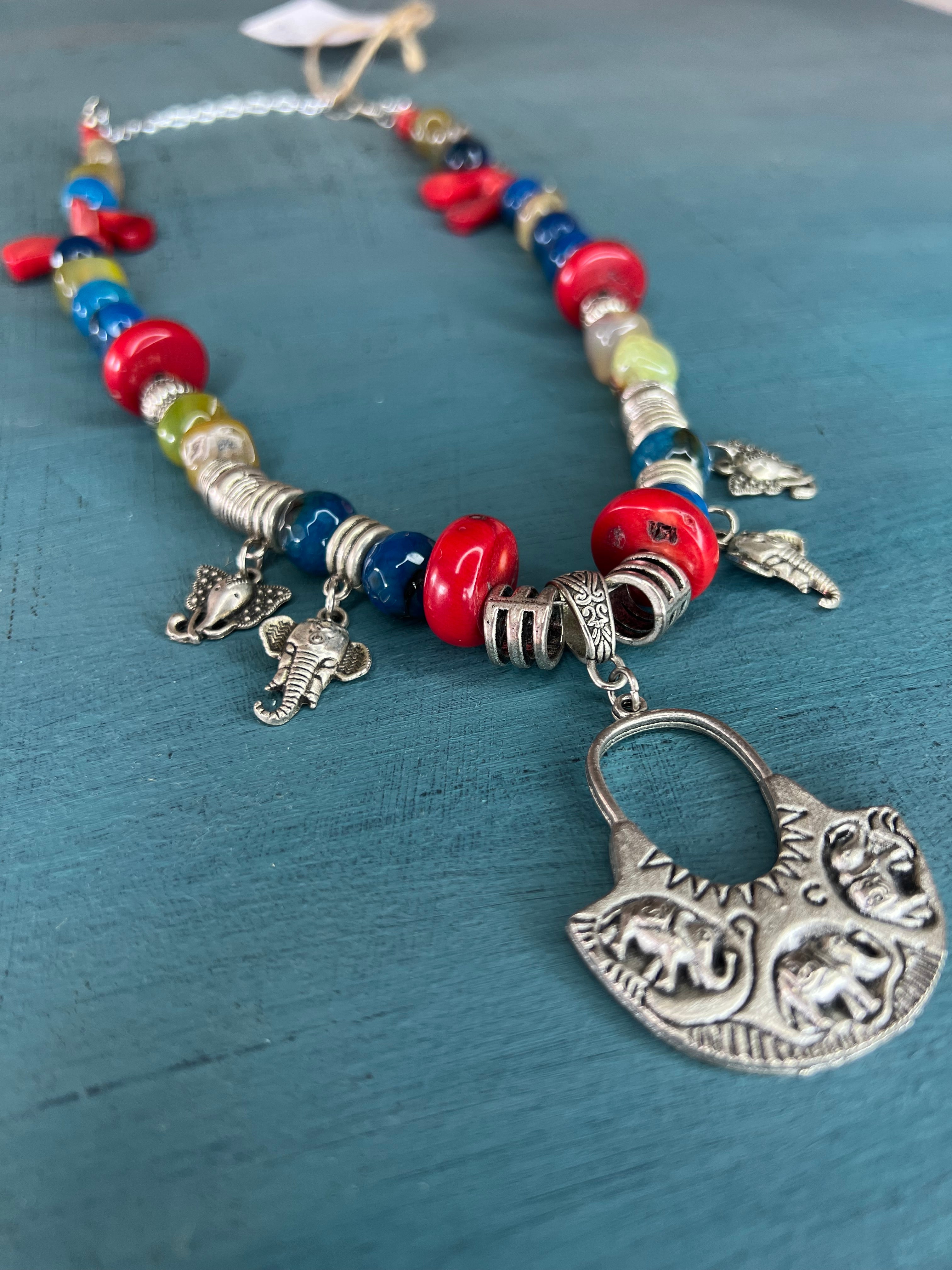 Elephant Herd necklace