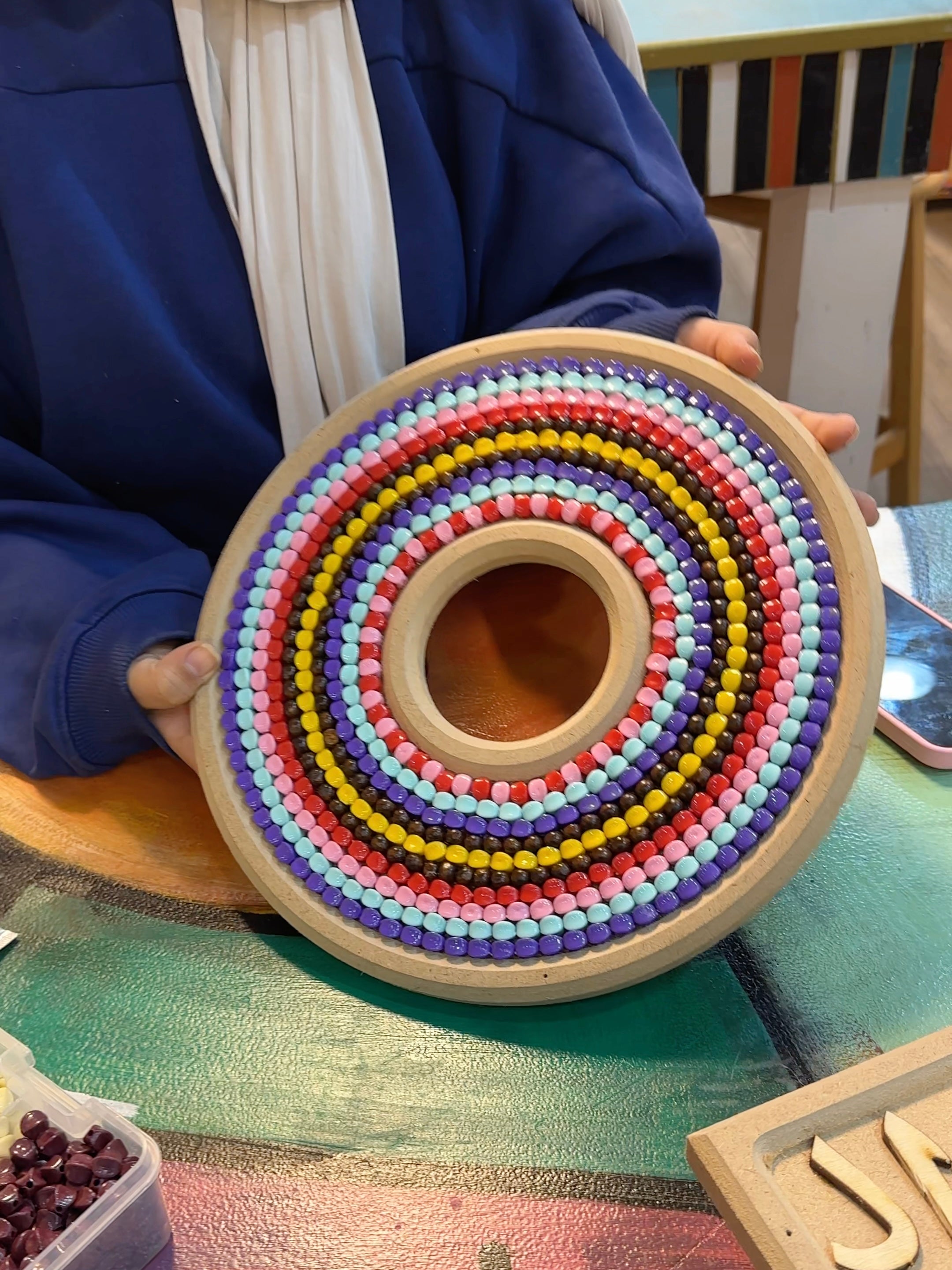 Mosaic workshop ورشة موزاييك