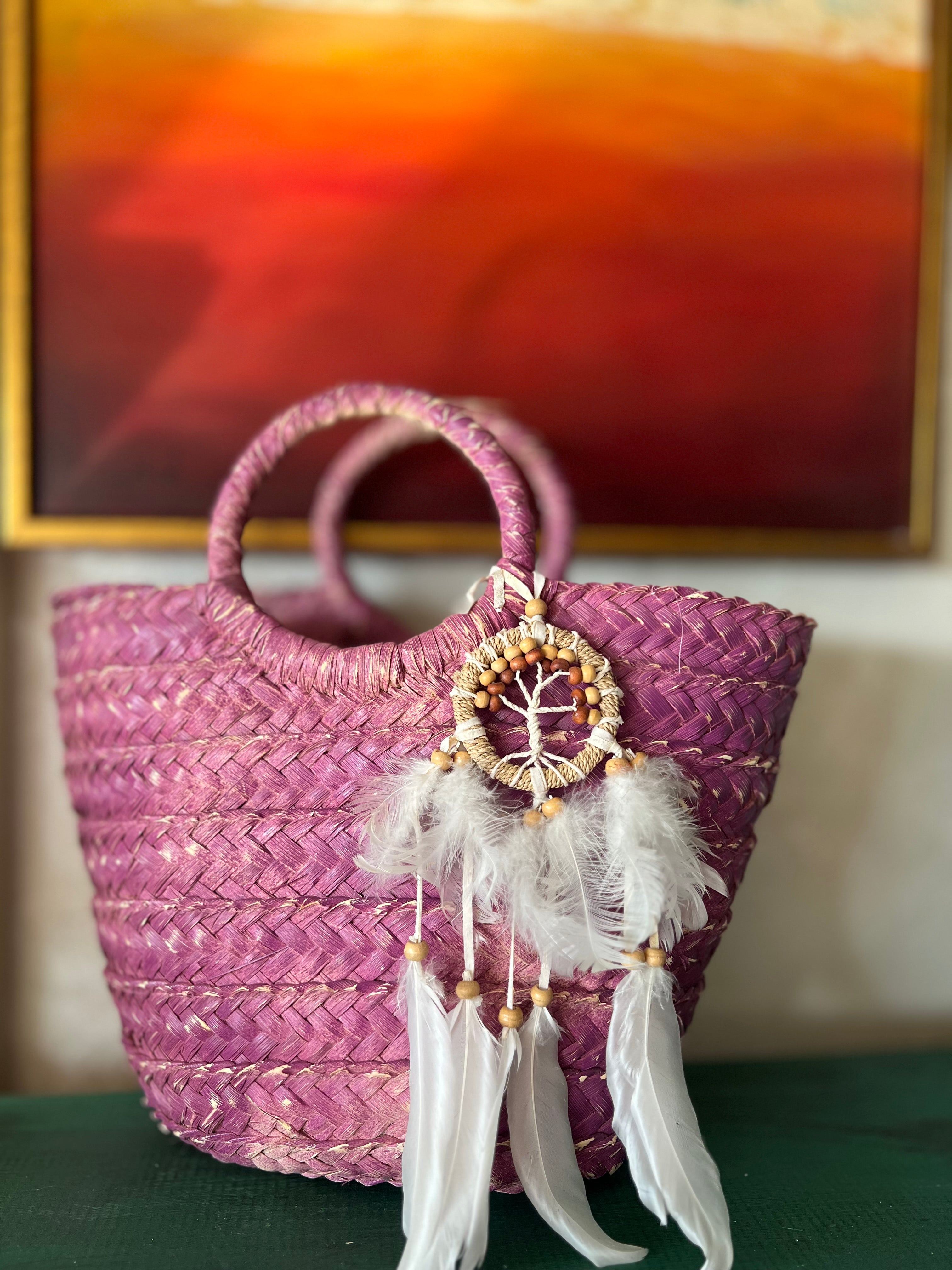 wicker bag | Medium-sized