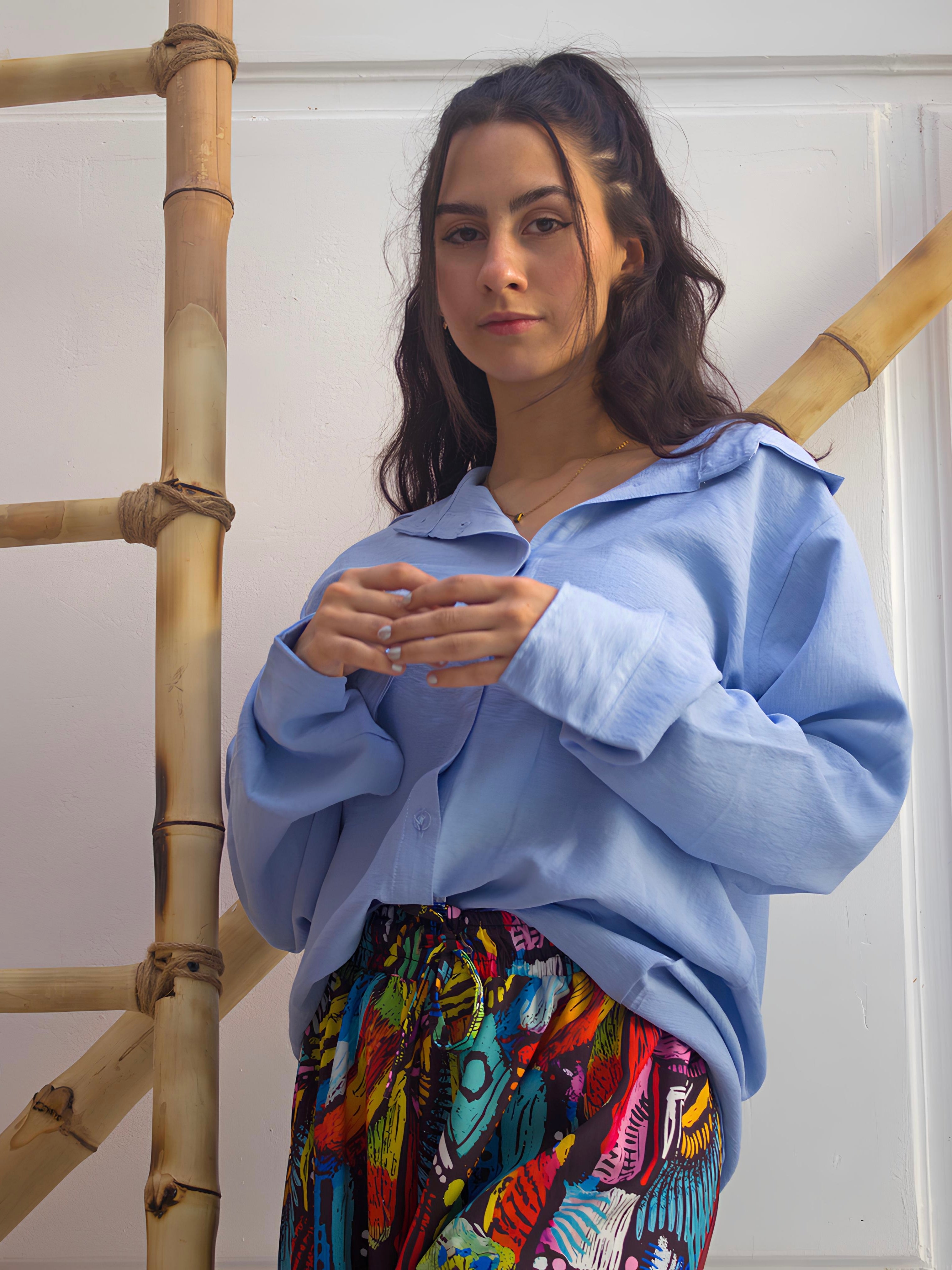 colorful eye pants