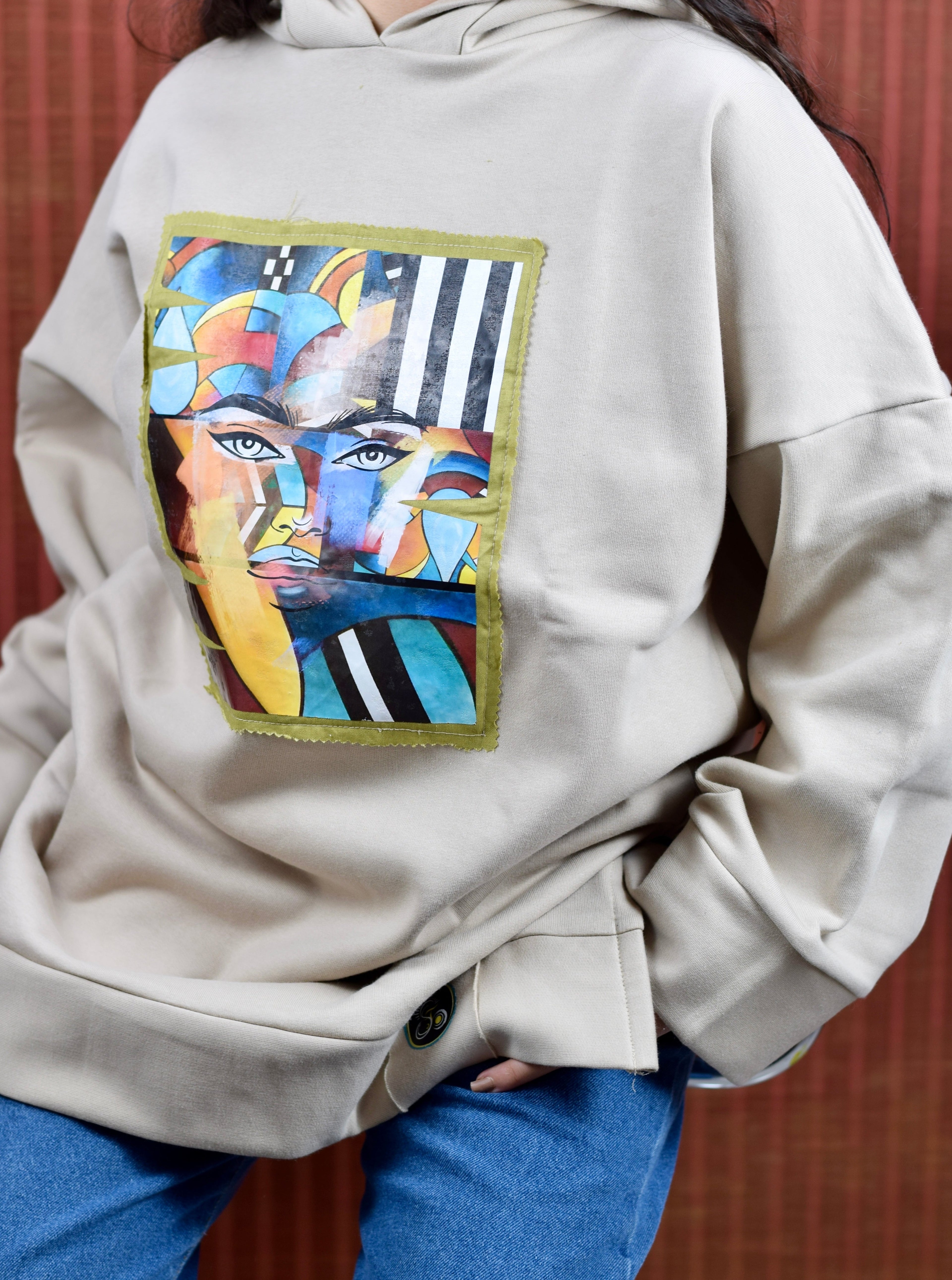 Abstract Hoodie