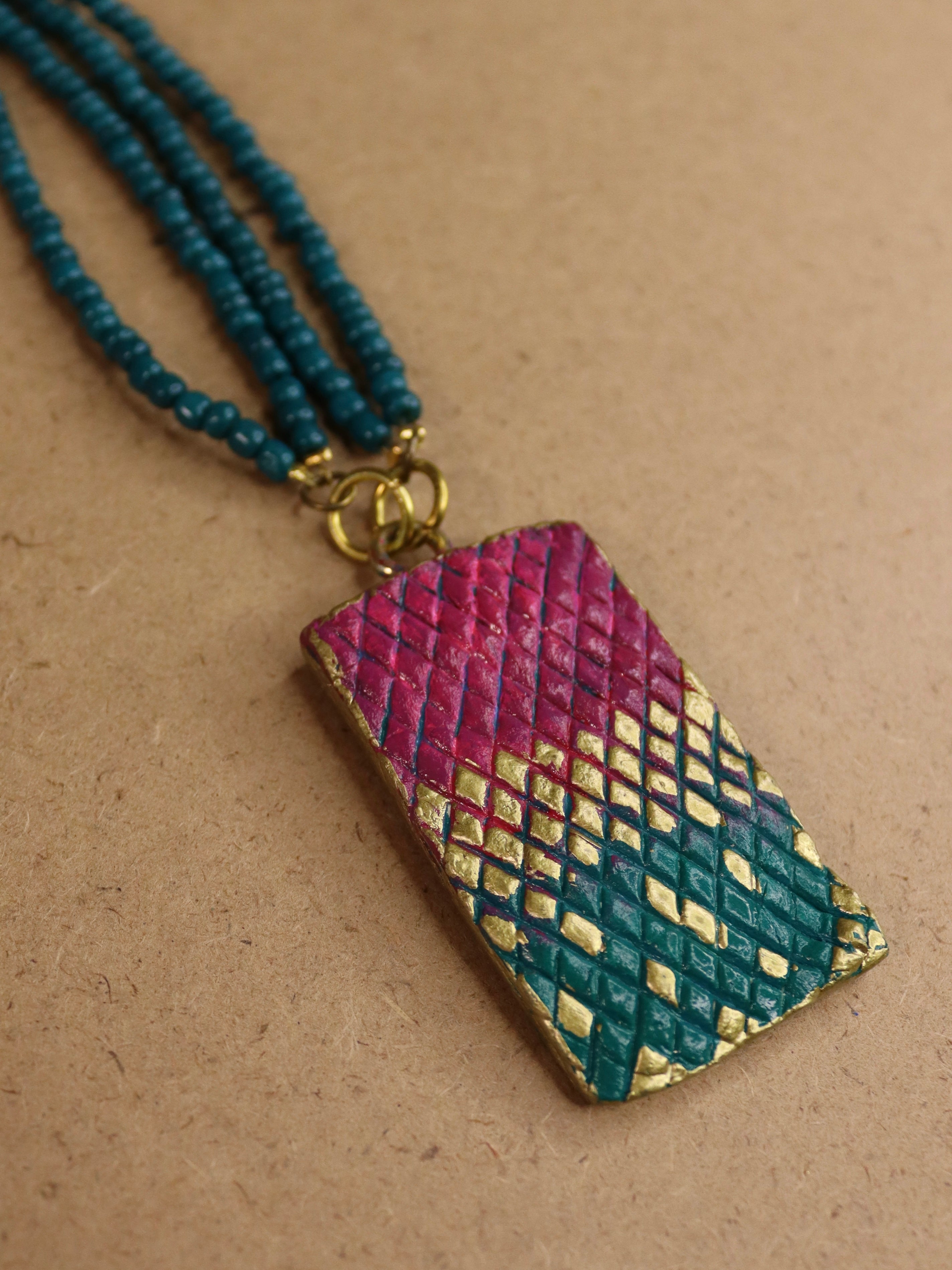 Aswani Clay jewelry workshop