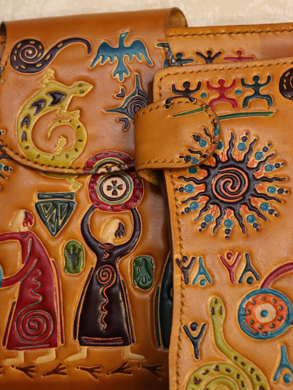 Colorful Folder Wallet