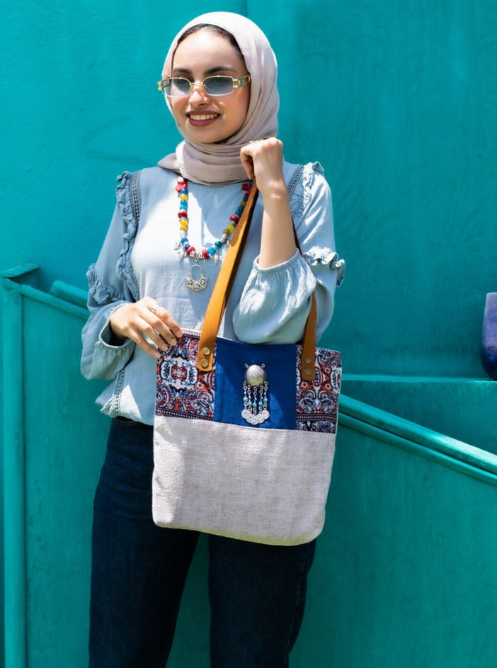 Beige Accessories Handbag style 3