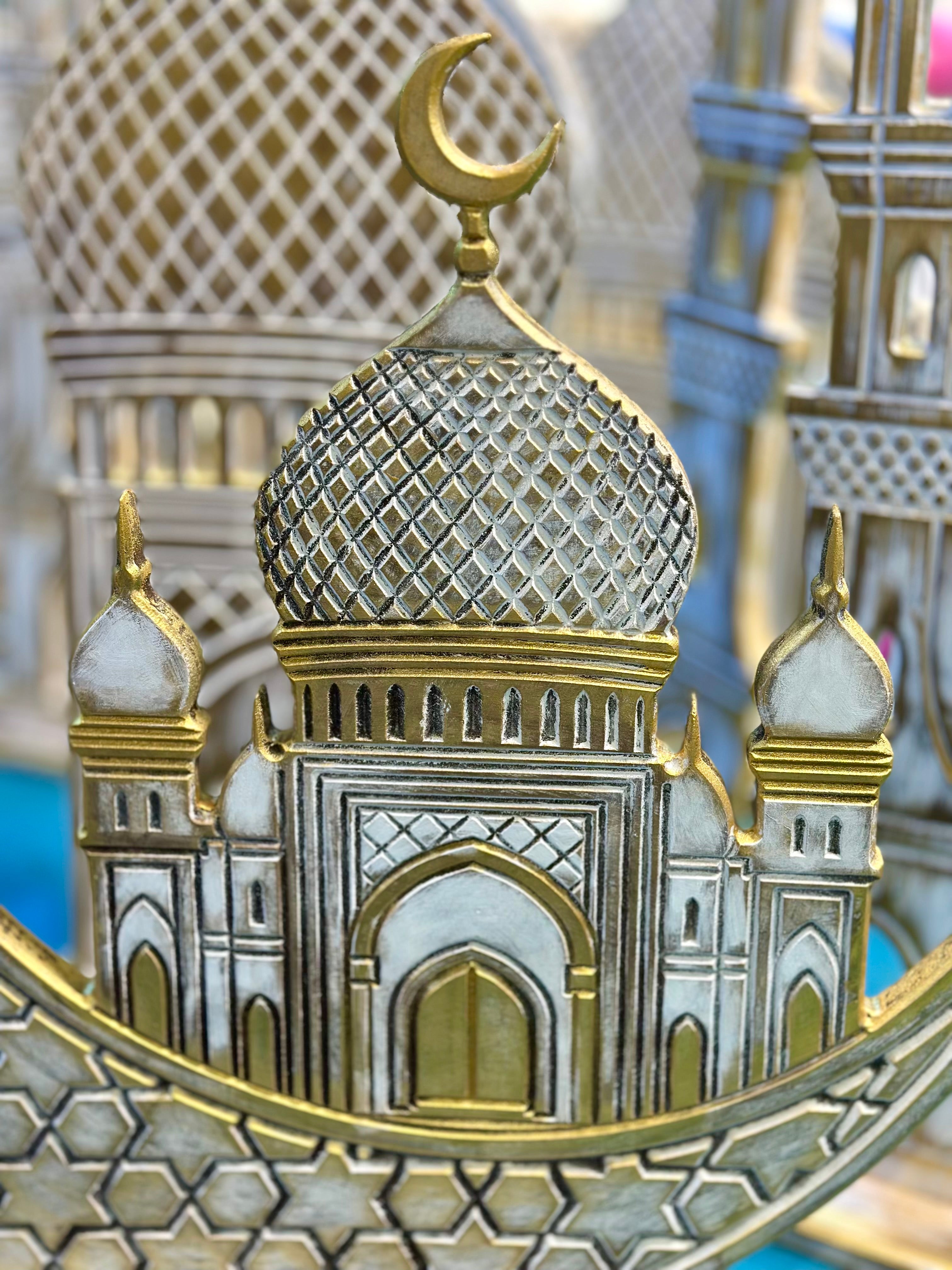 Helal El Mihrab in white | Handmade Ramadan Decore