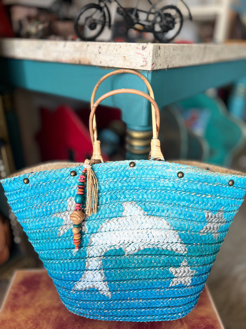 Wicker dolphin #bag**1