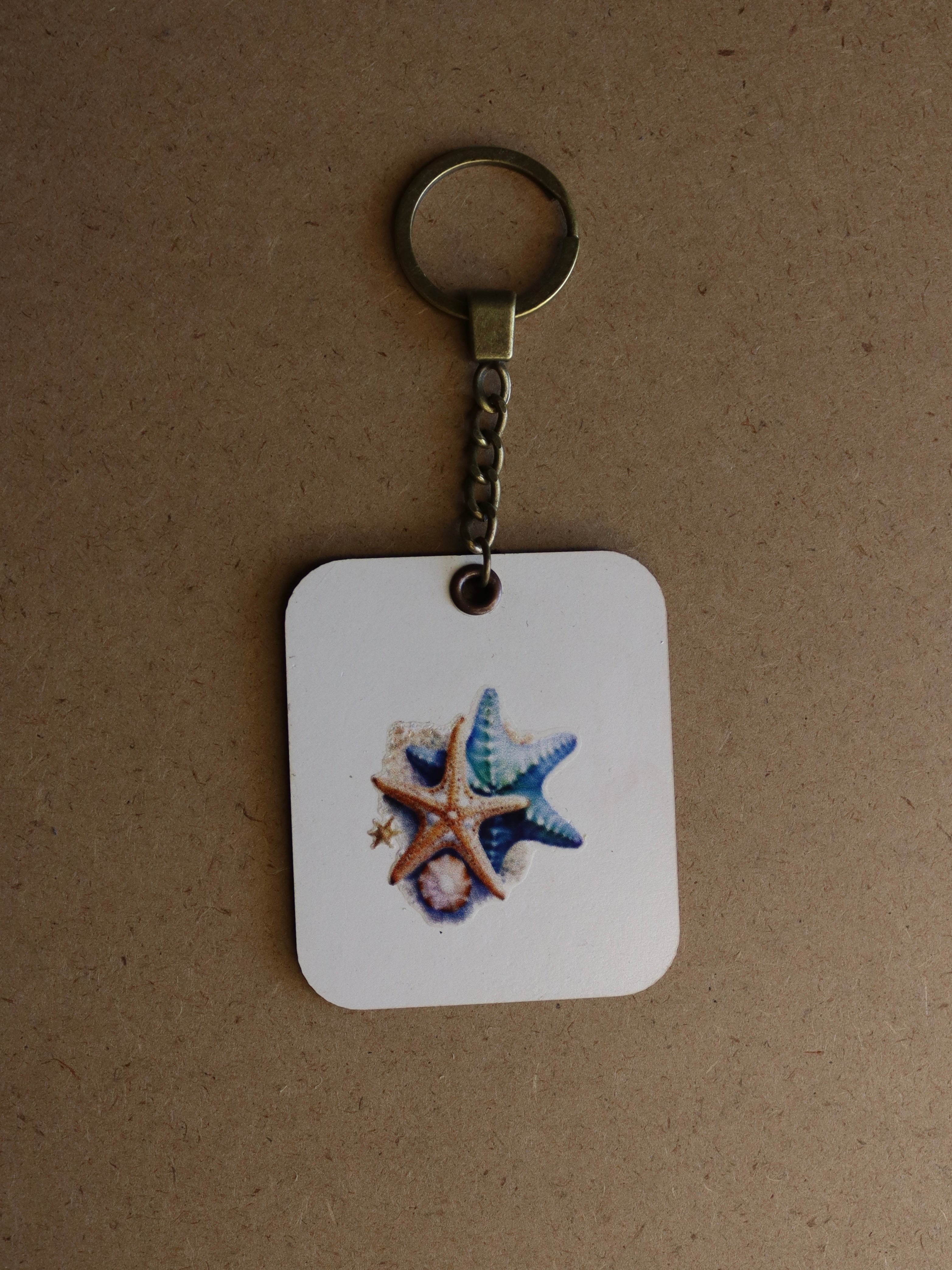 Sea life keychains