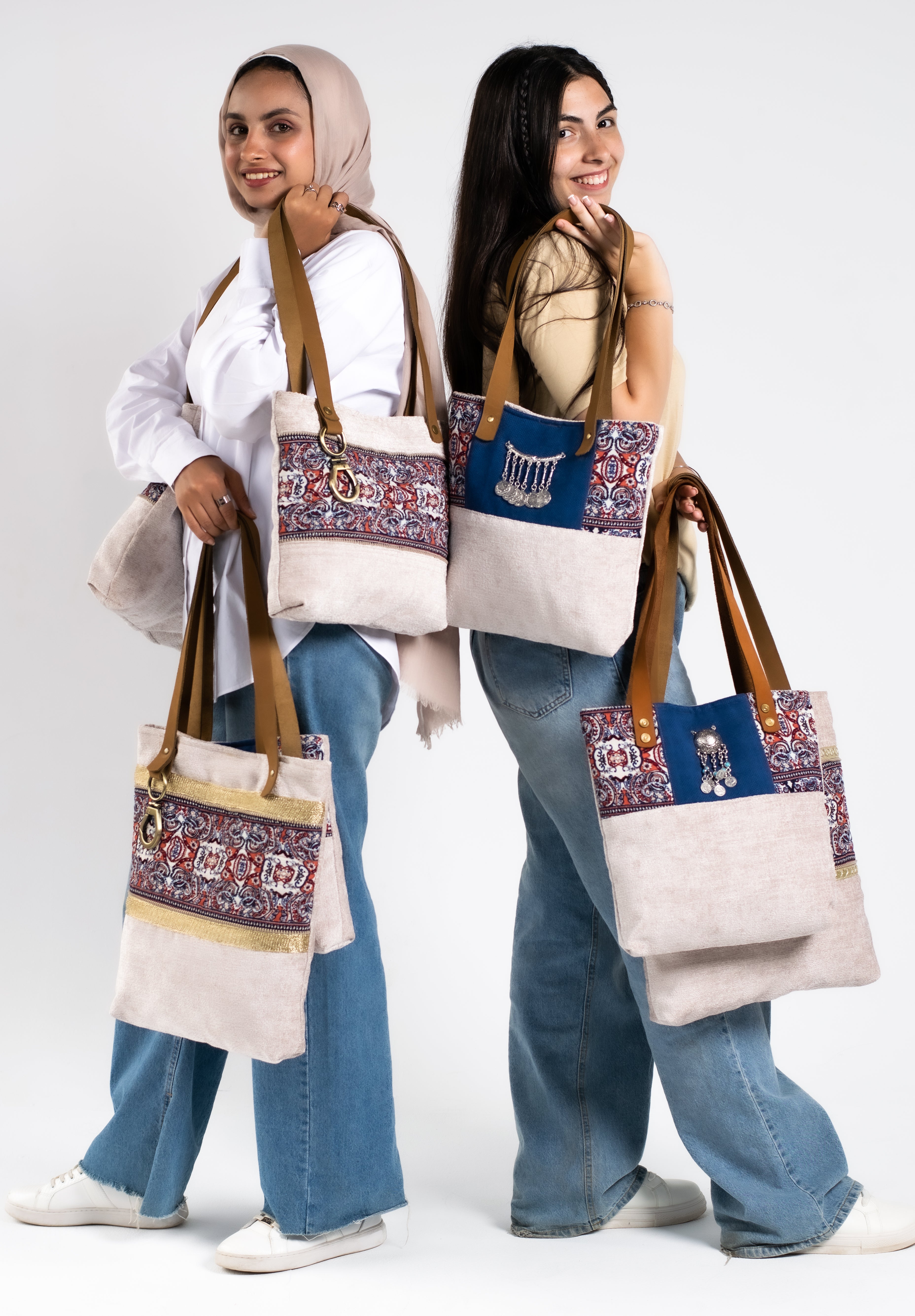 Beige Accessories Handbag style 2