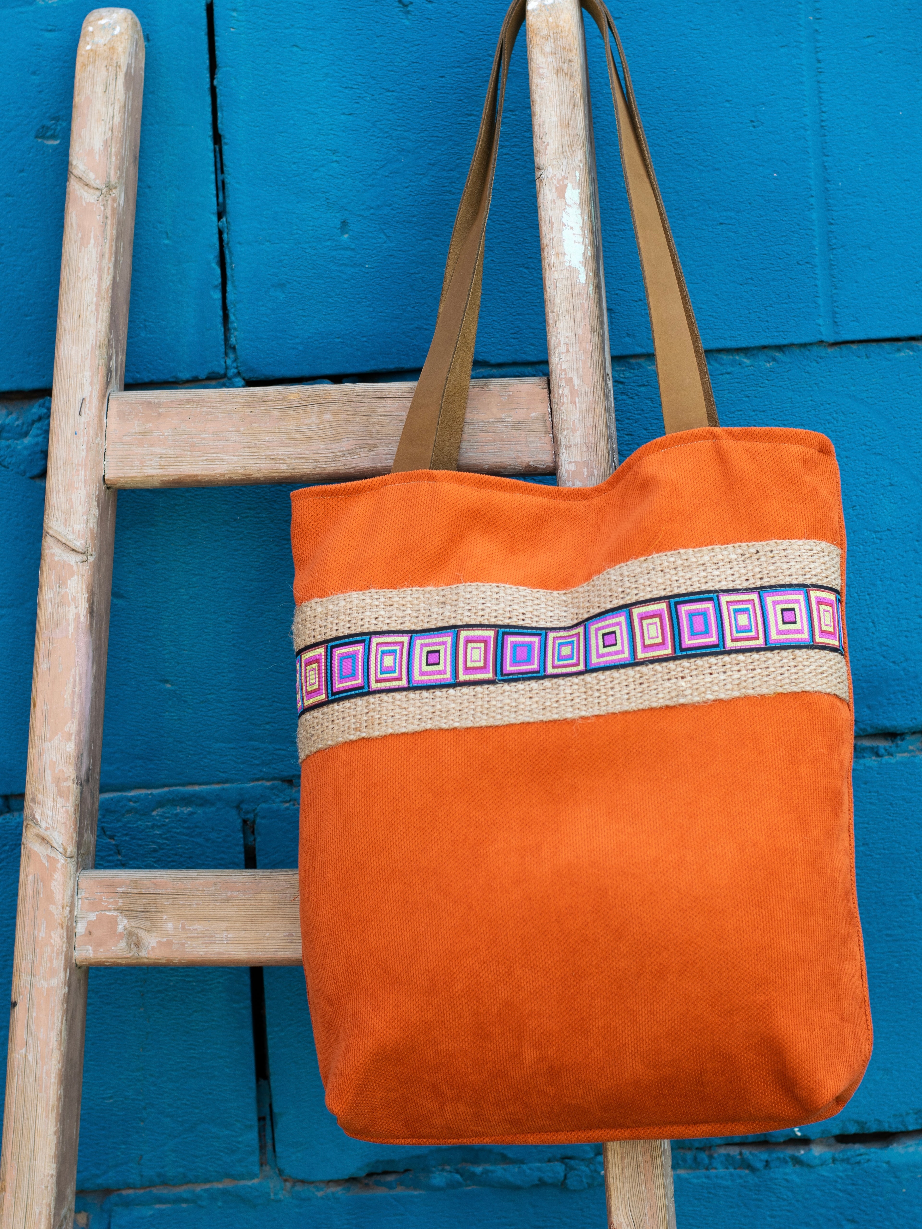 Orange Stapruck Bag