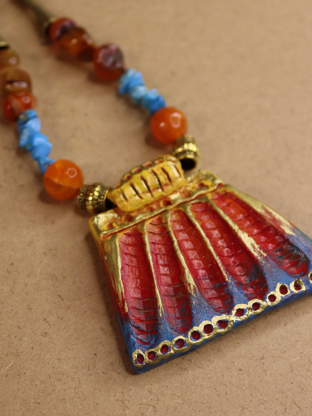 Aswani Clay jewelry workshop