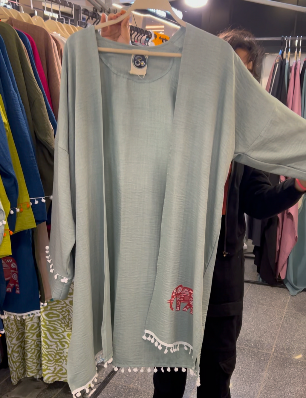 Bastag P-Elephant Cardigan Free Size