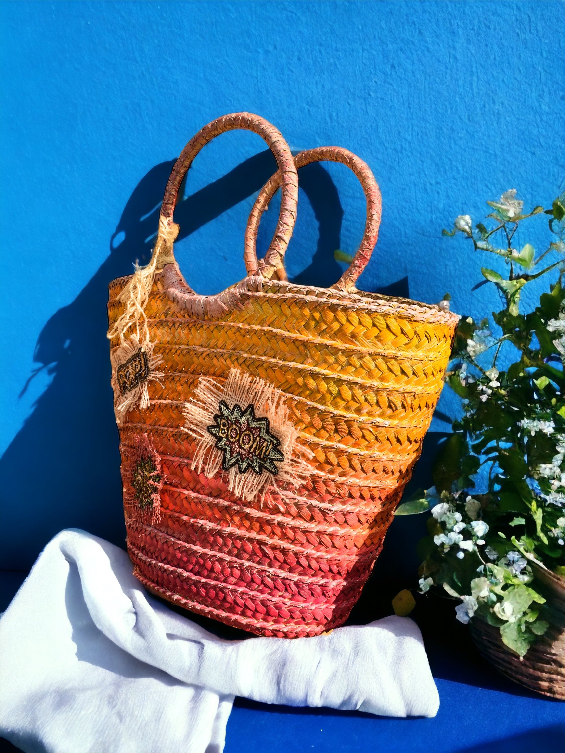 Boom Wicker Bag
