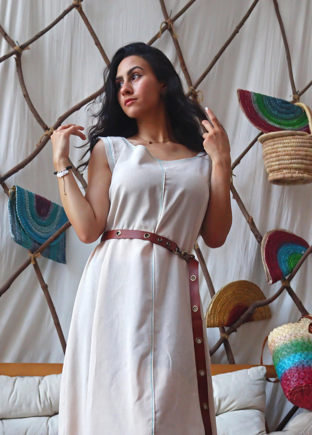 Whispers of Tranquility (Linen dress)