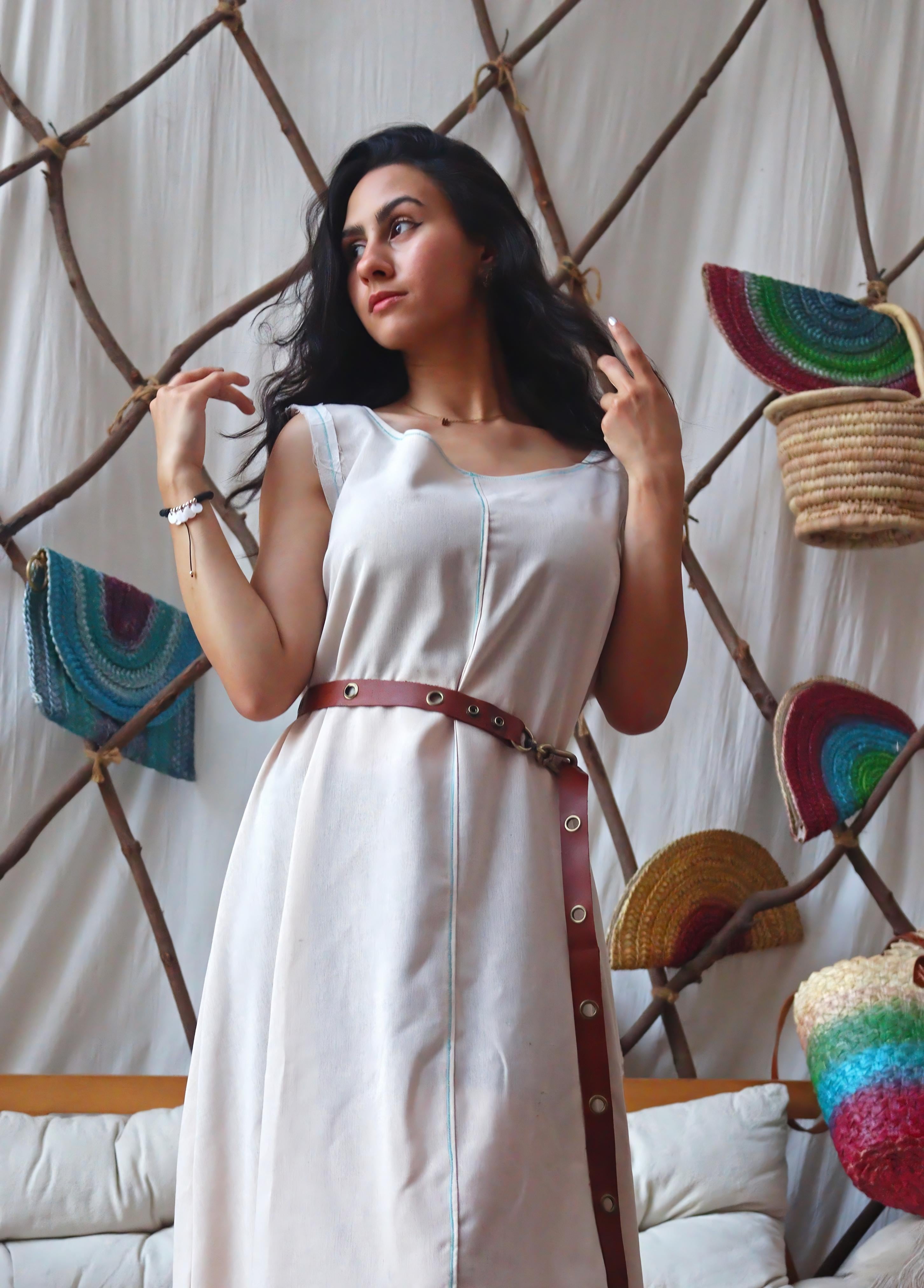 Whispers of Tranquility (Linen dress)