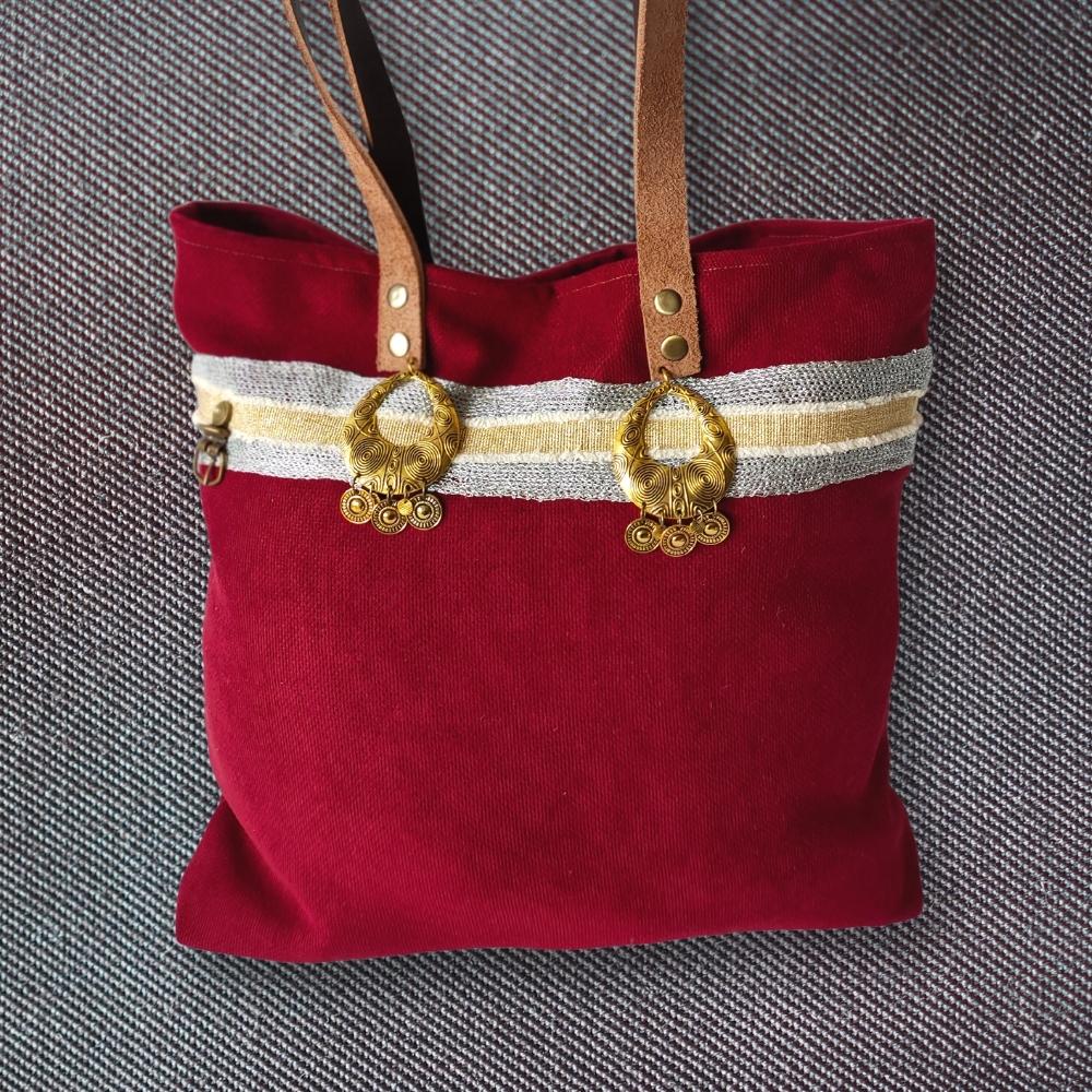 burgundy accessories hand bag