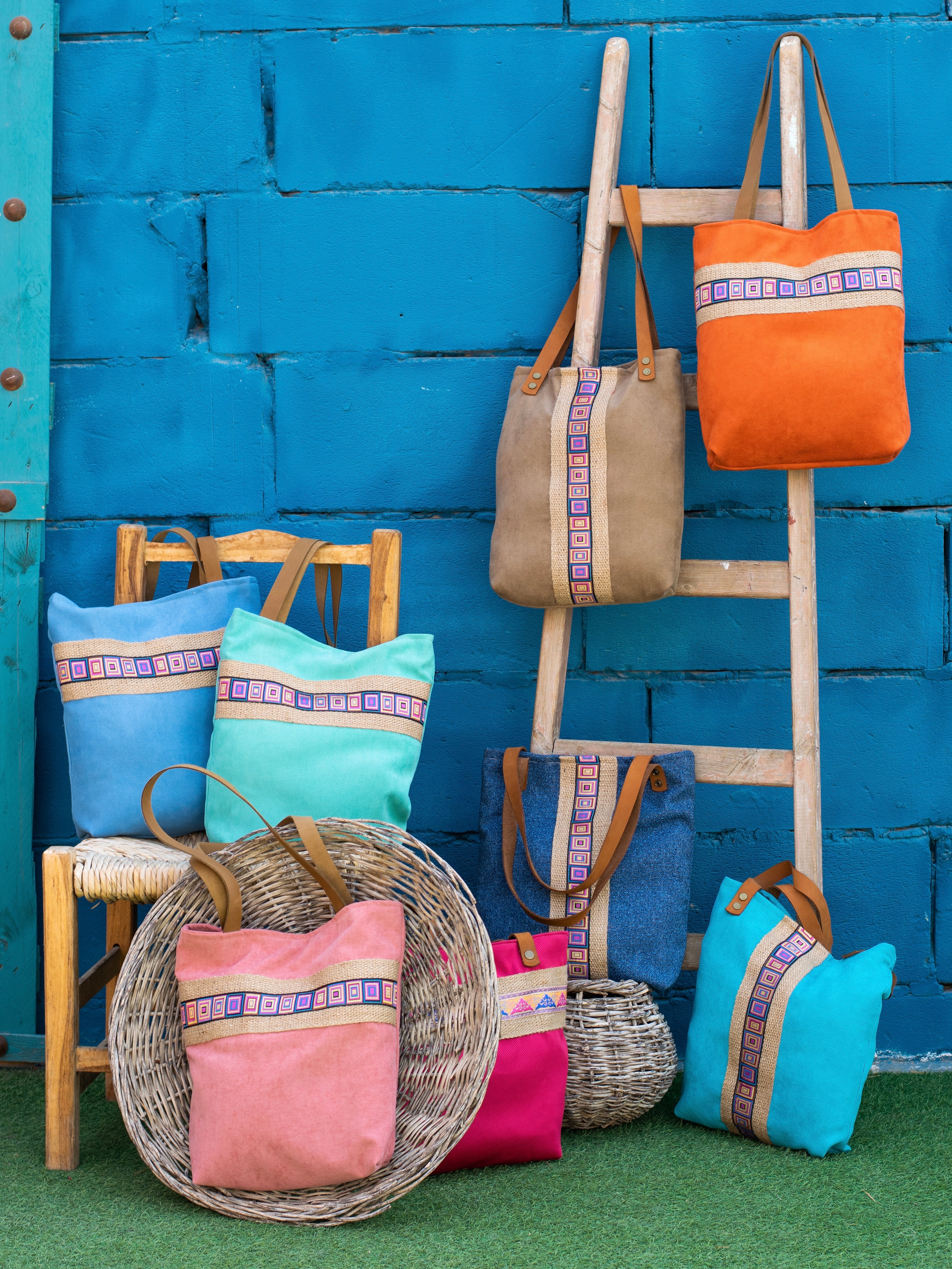 Orange Stapruck Bag