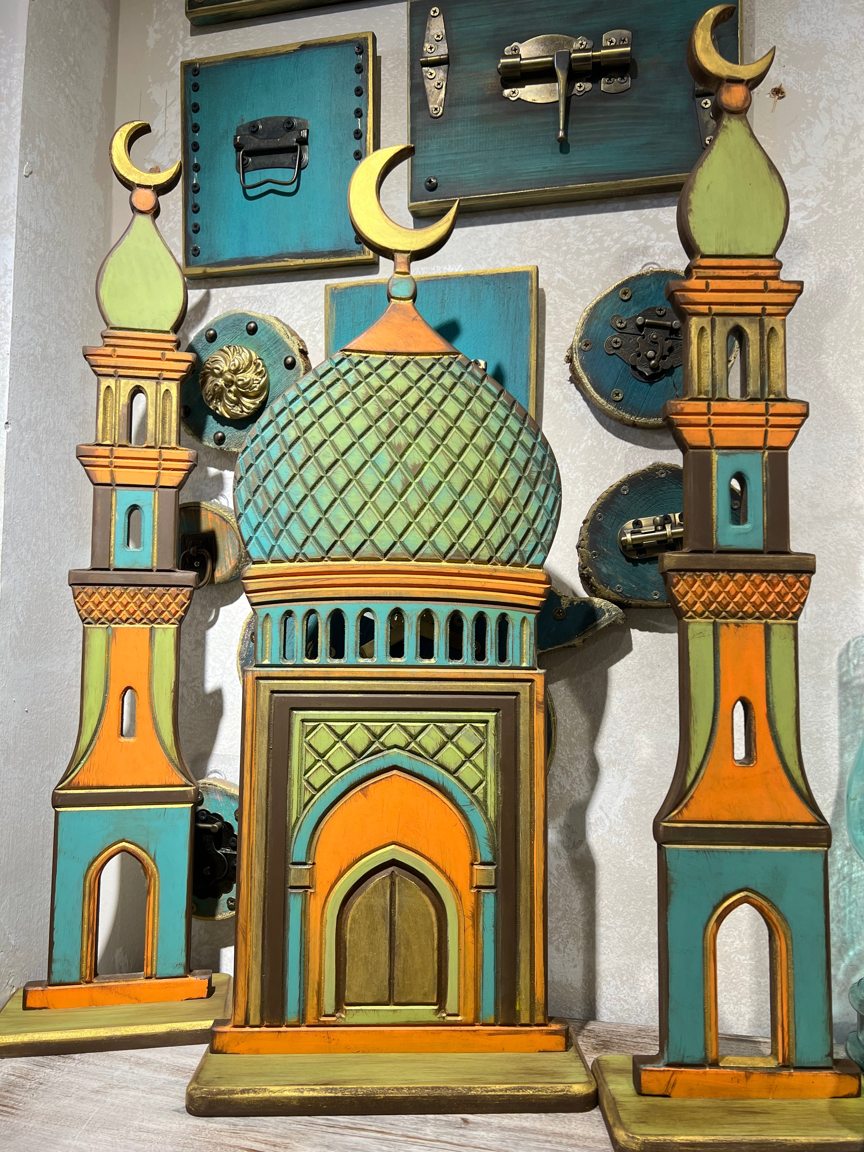 Signiture Noor Al Mihrab Set | Handmade Ramadan Decore