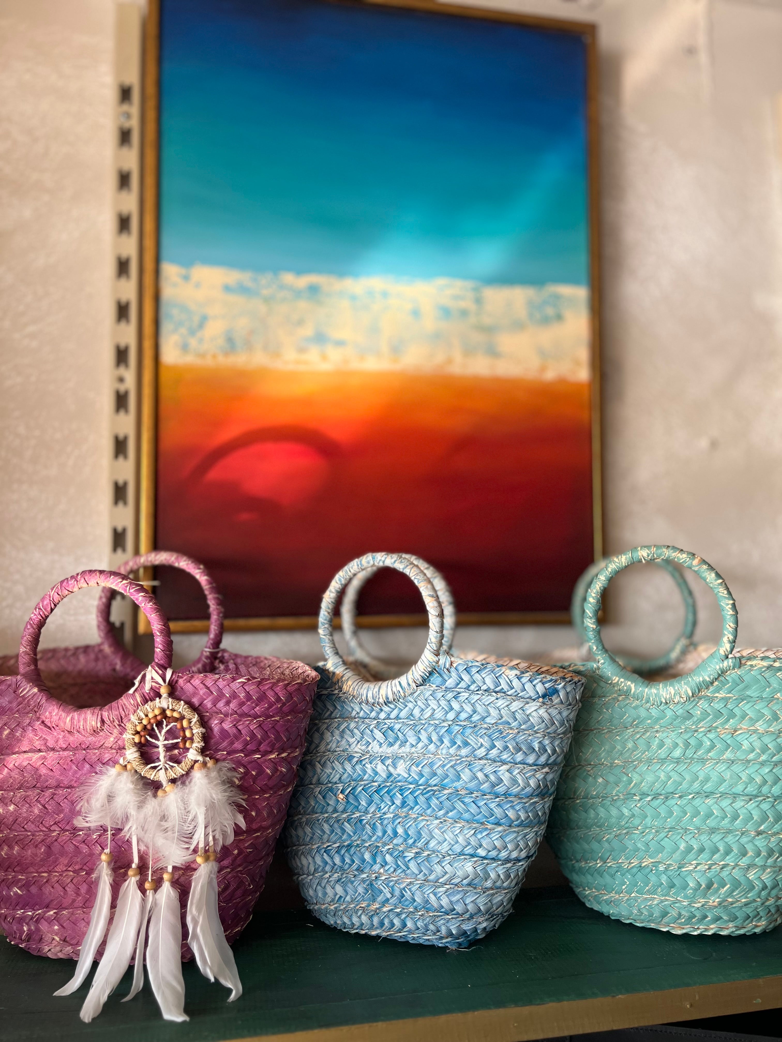 wicker bag | Medium-sized