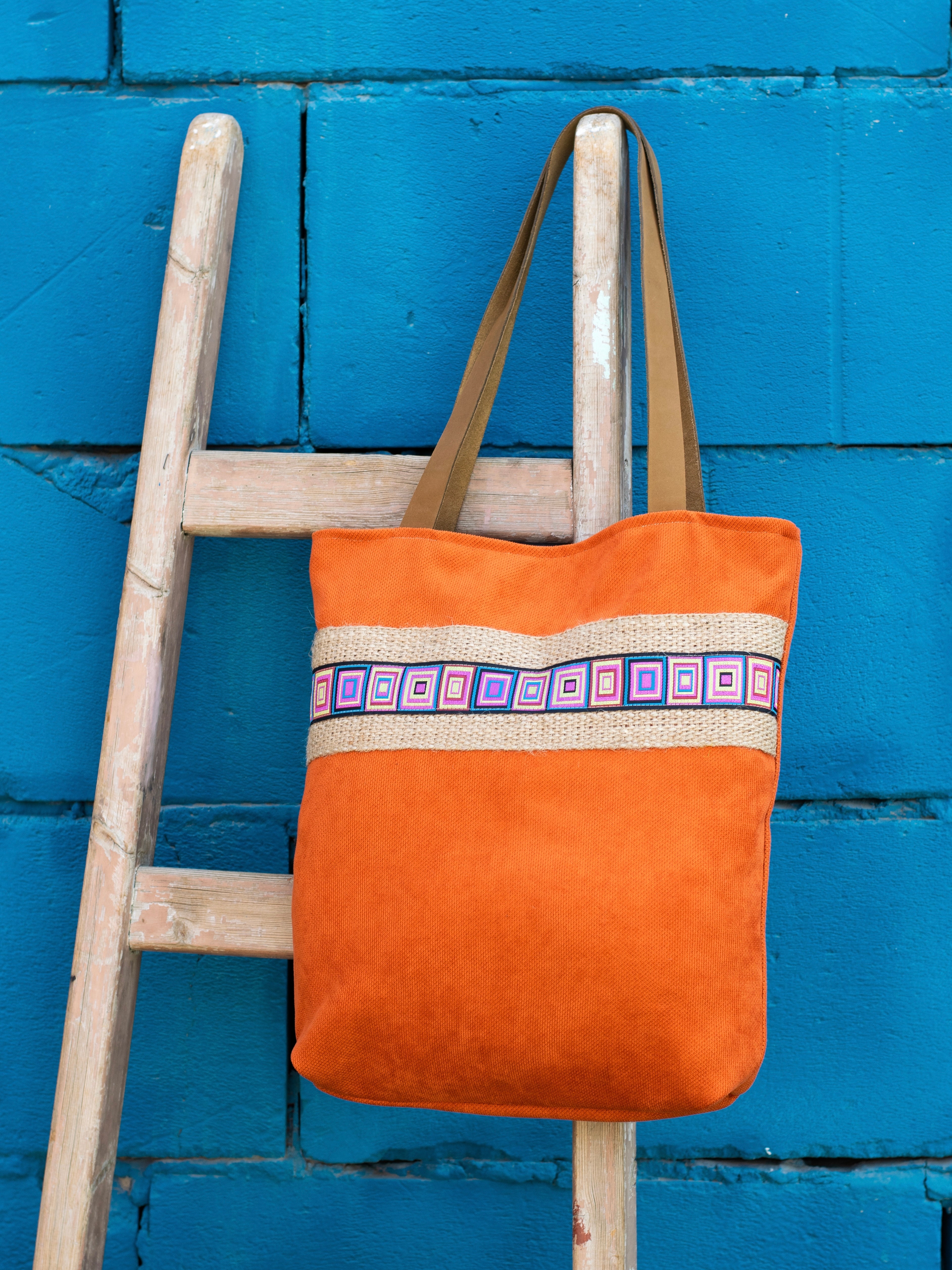 Orange Stapruck Bag