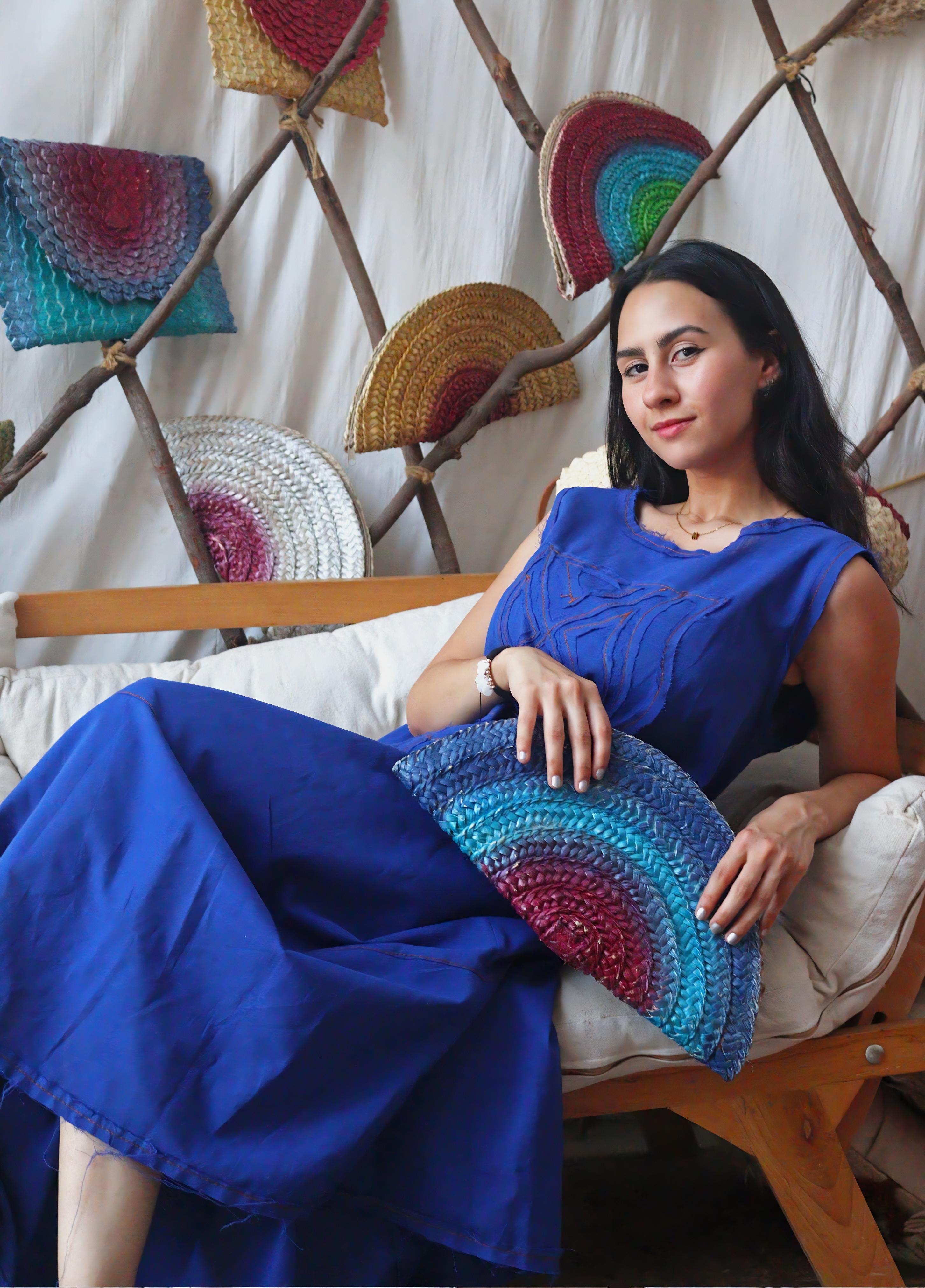 Oceanic Embrace (Linen dress)