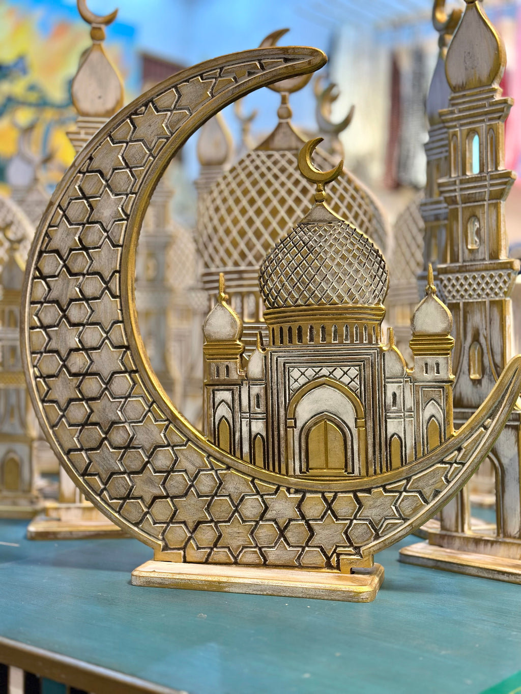 Helal El Mihrab in white | Handmade Ramadan Decore