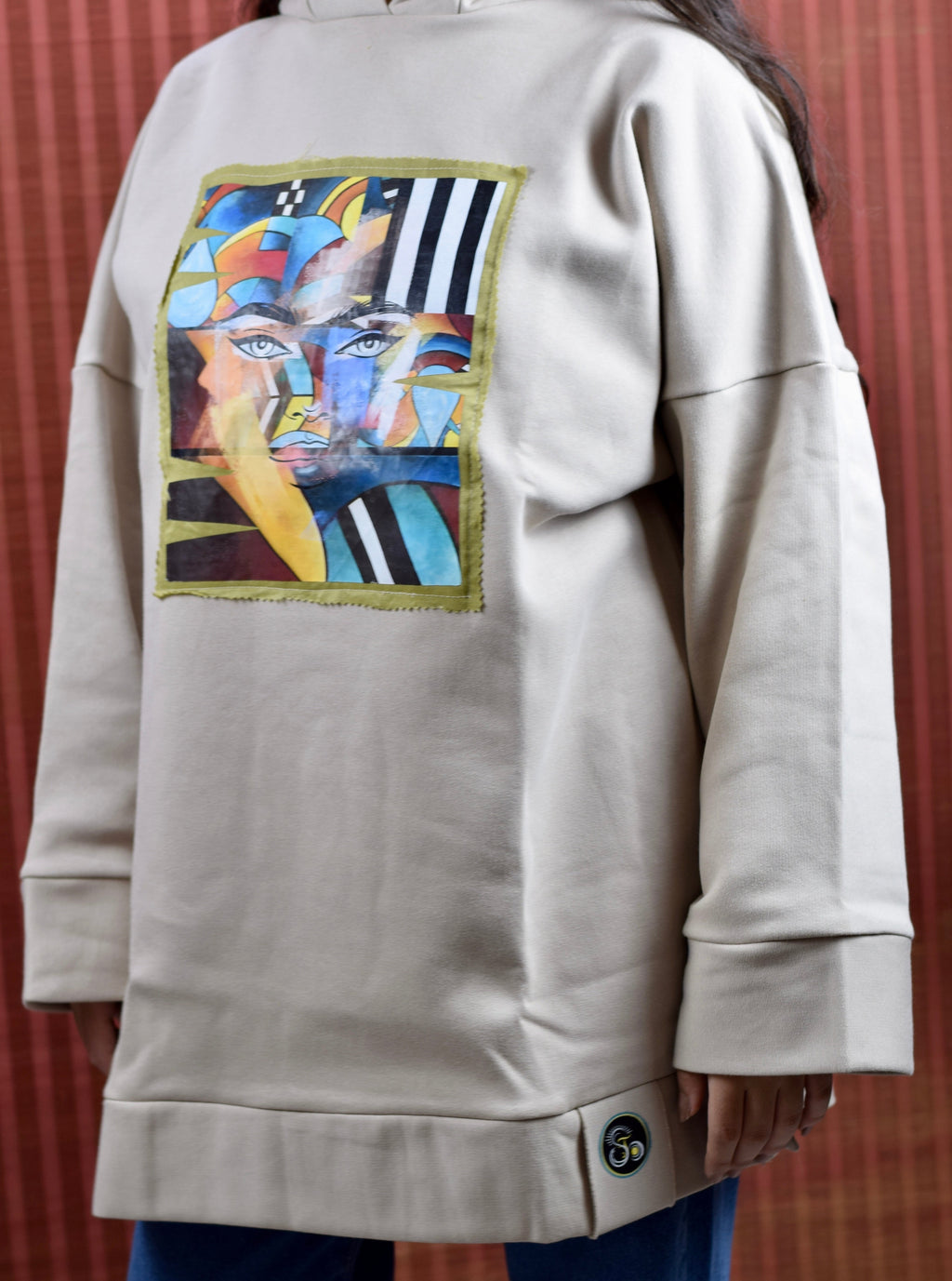 Abstract Hoodie