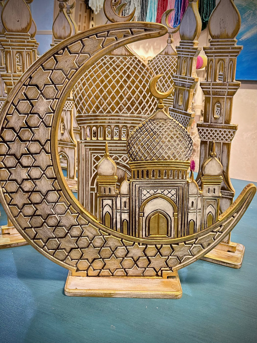 Helal El Mihrab in white | Handmade Ramadan Decore