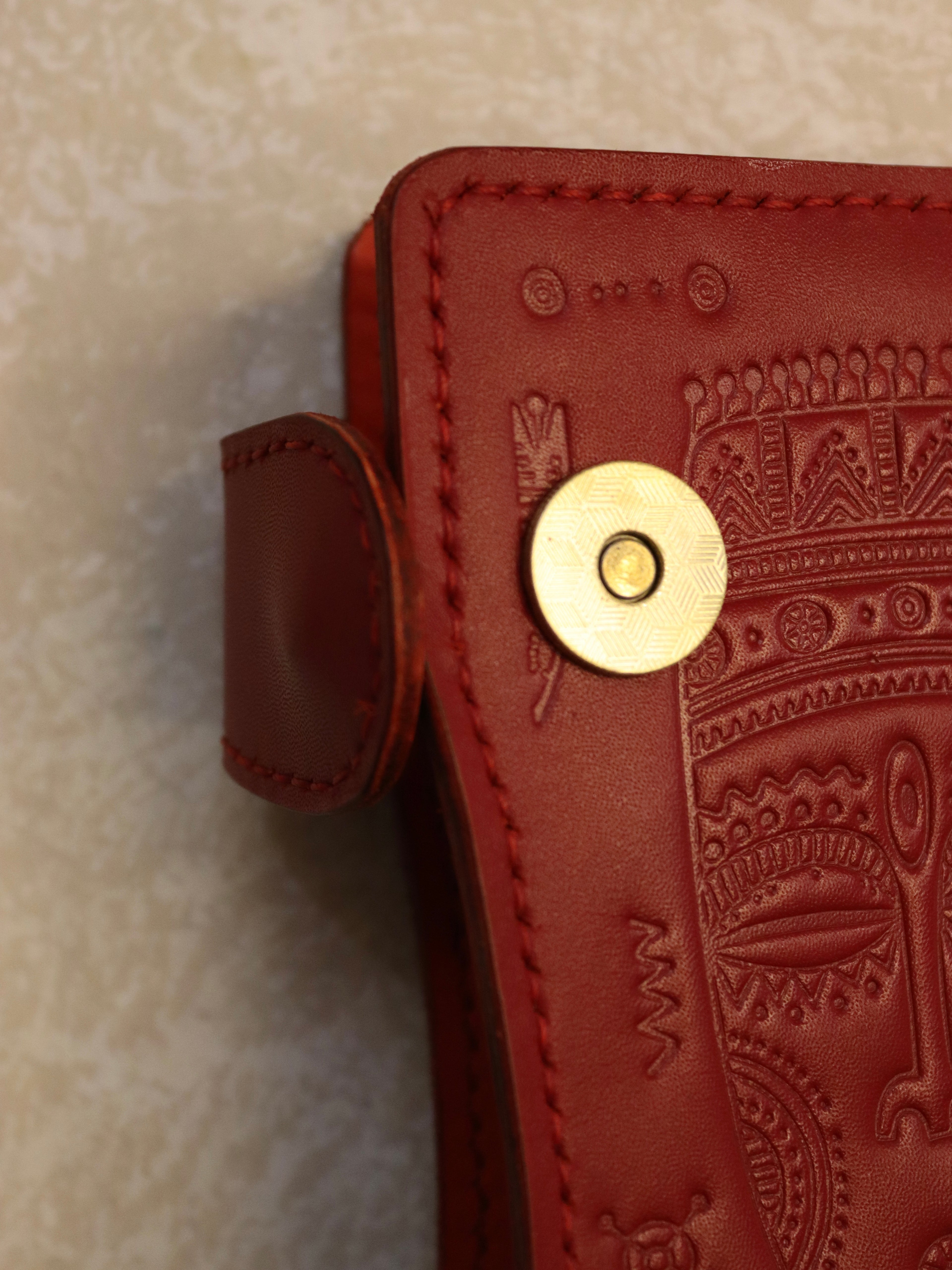 African Fold wallet