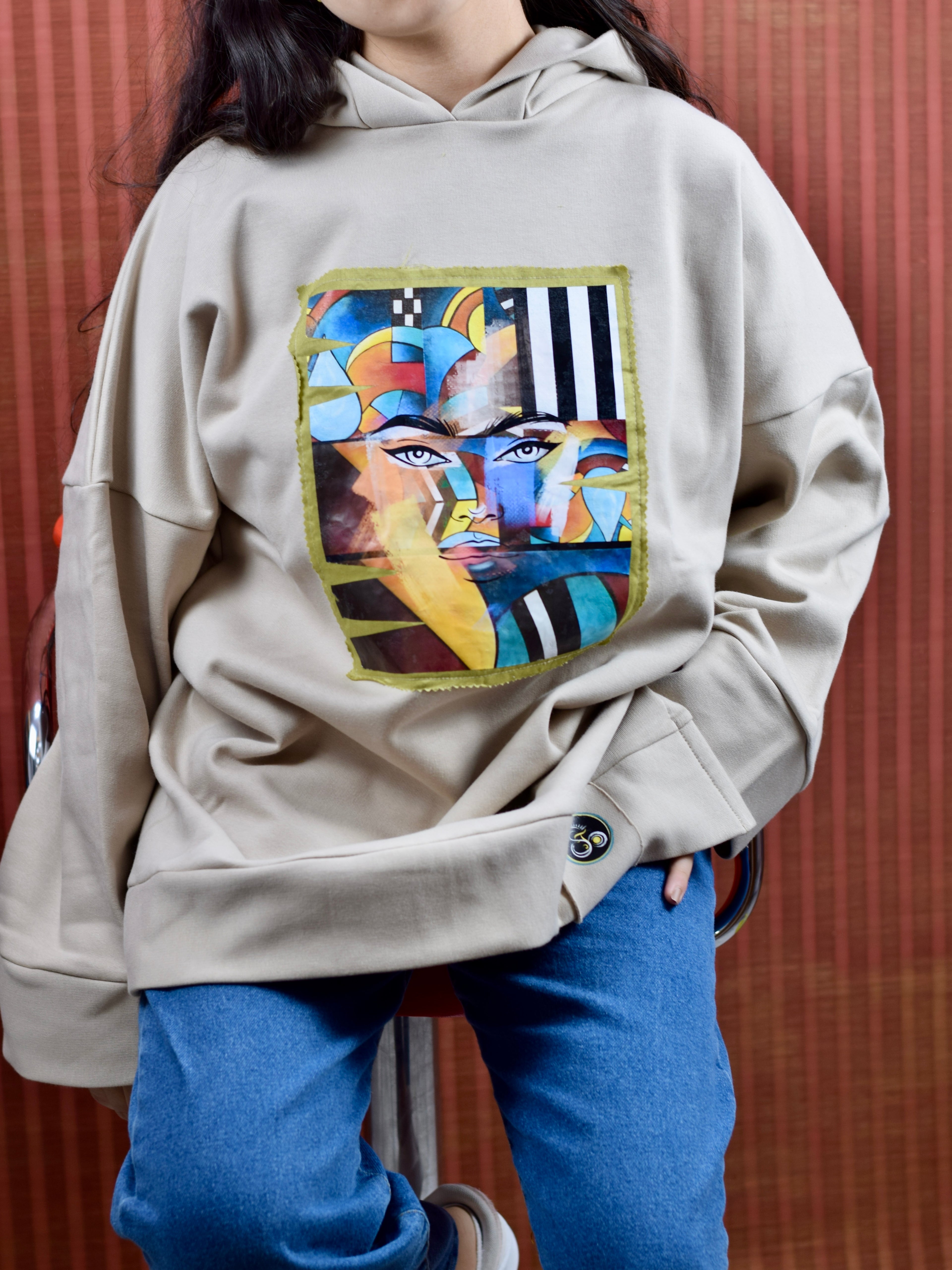 Abstract Hoodie