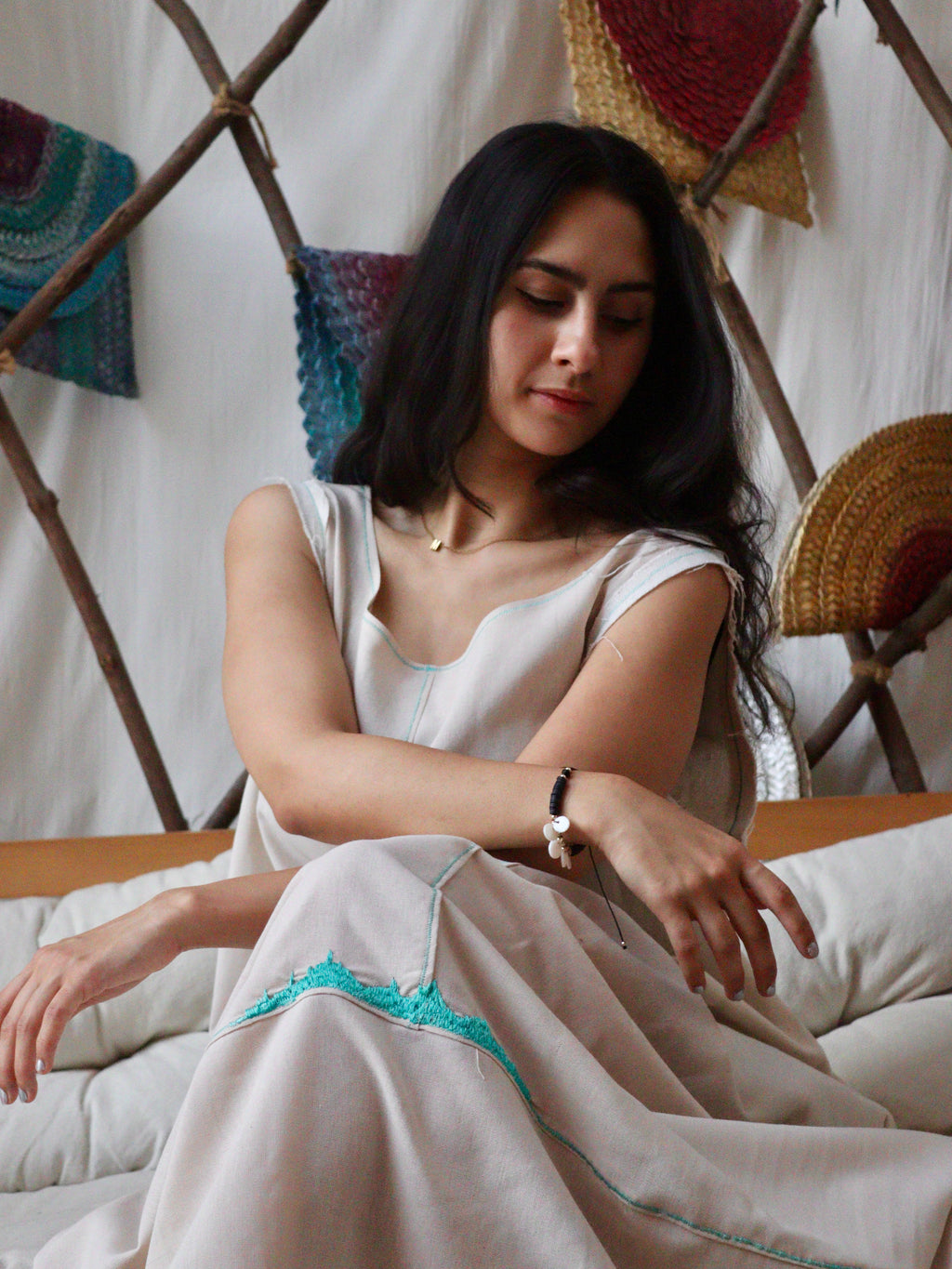Whispers of Tranquility (Linen dress)