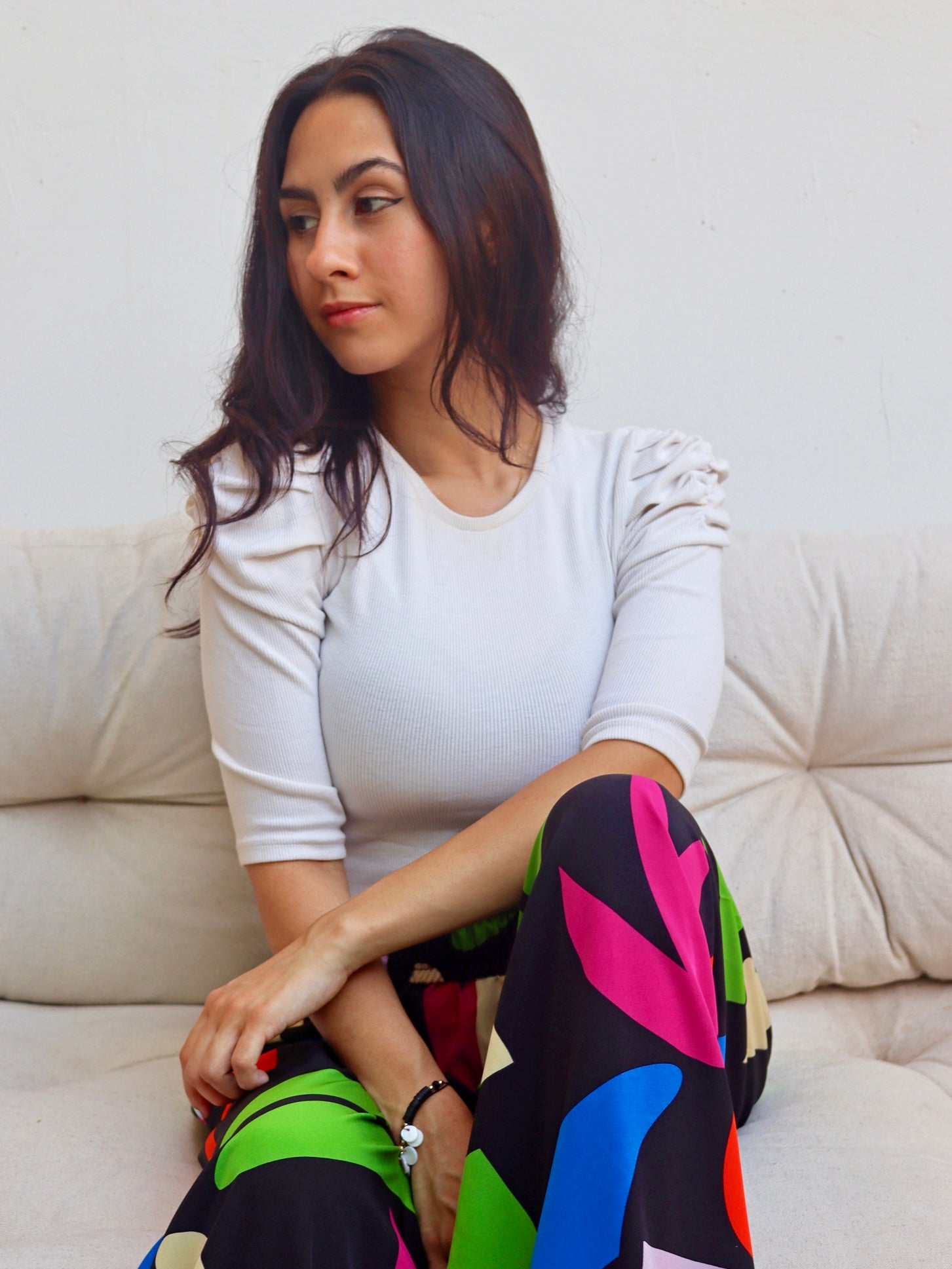 black design pants