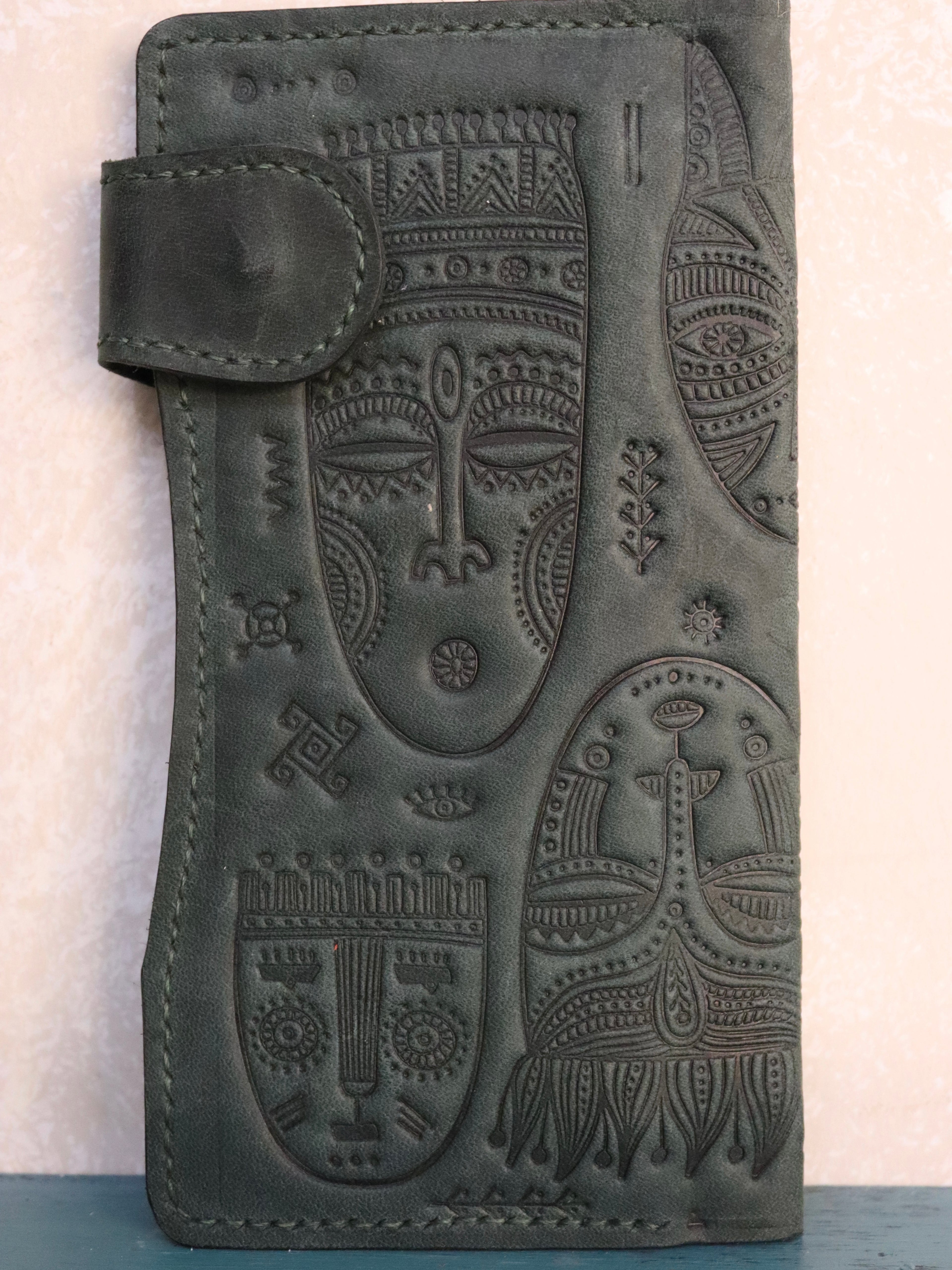 African Fold wallet