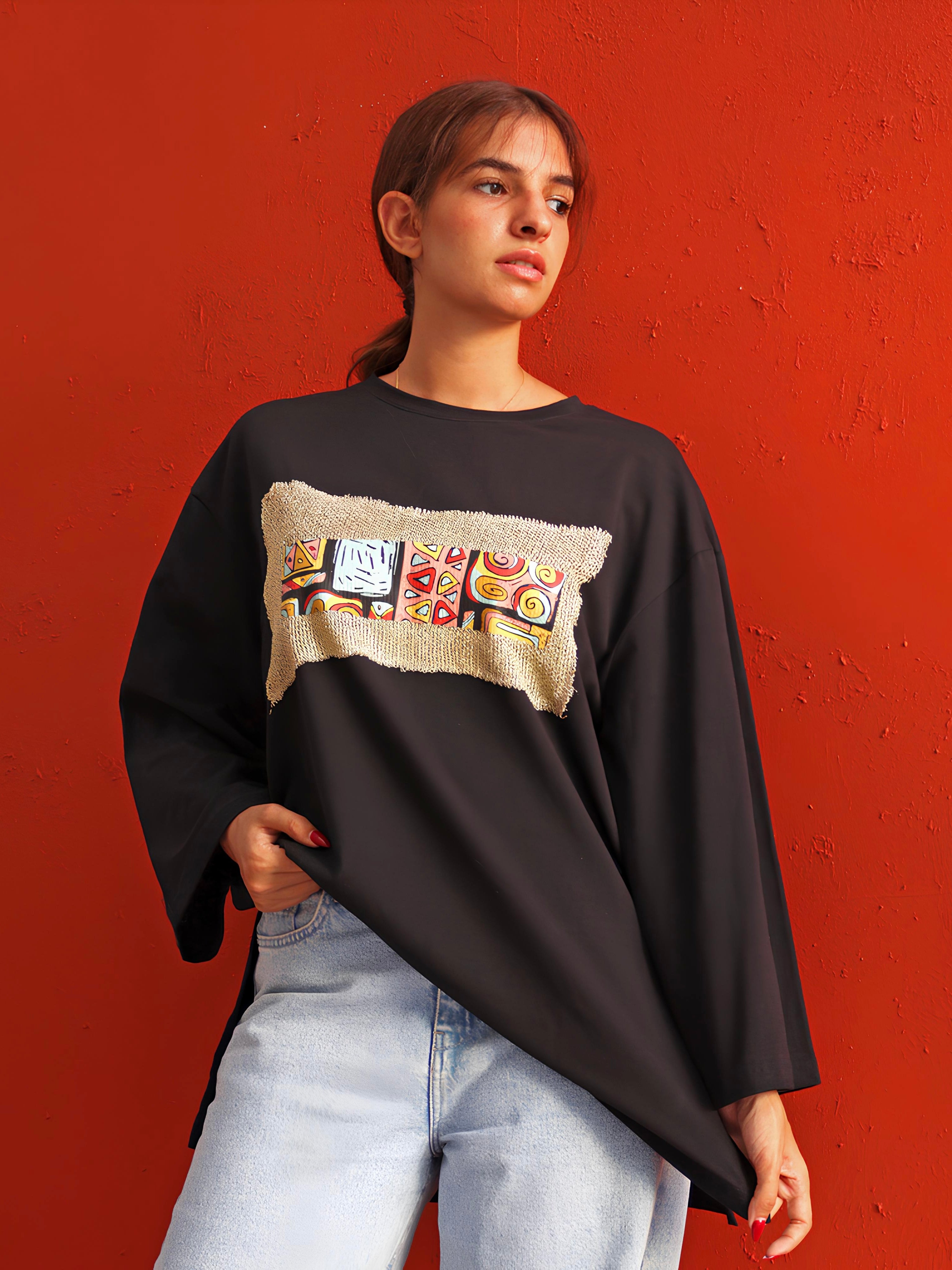 P-Long Sleeve T-Shirt