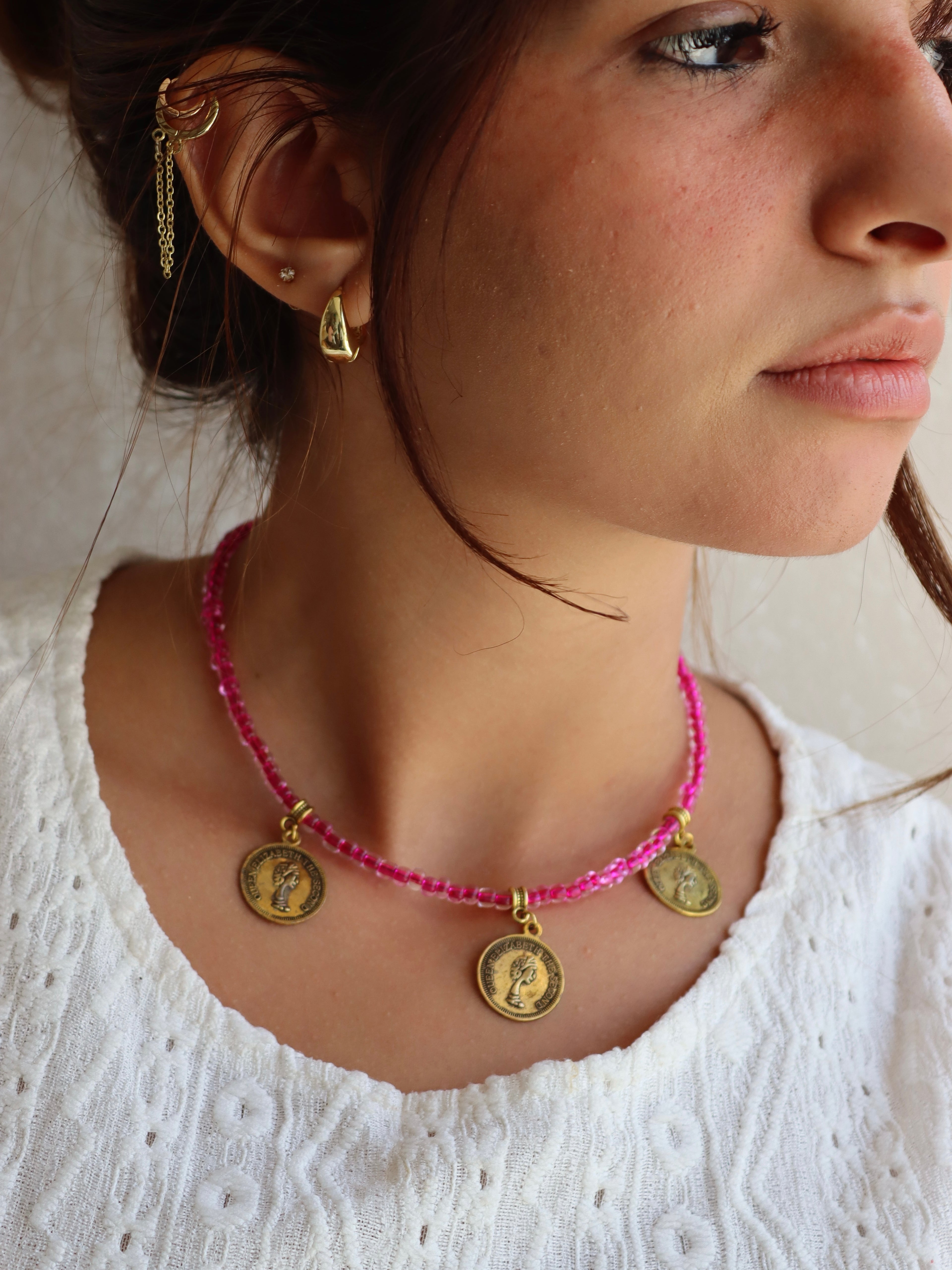 Pink coins