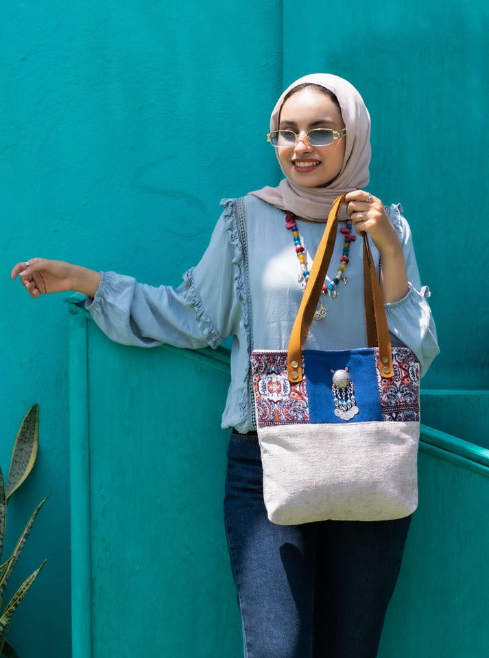 Beige Accessories Handbag style 3