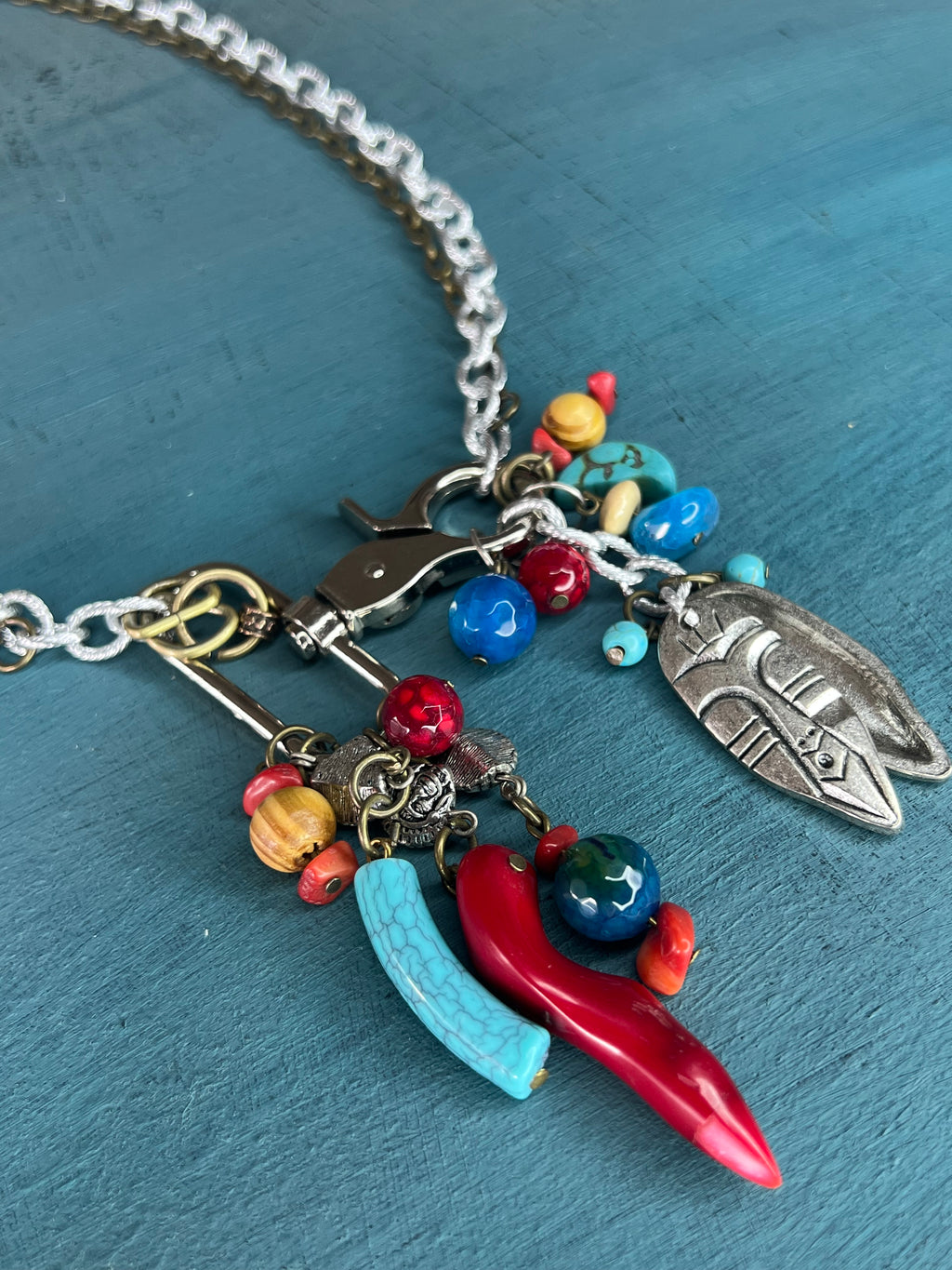 Vibrant heritage africano necklace