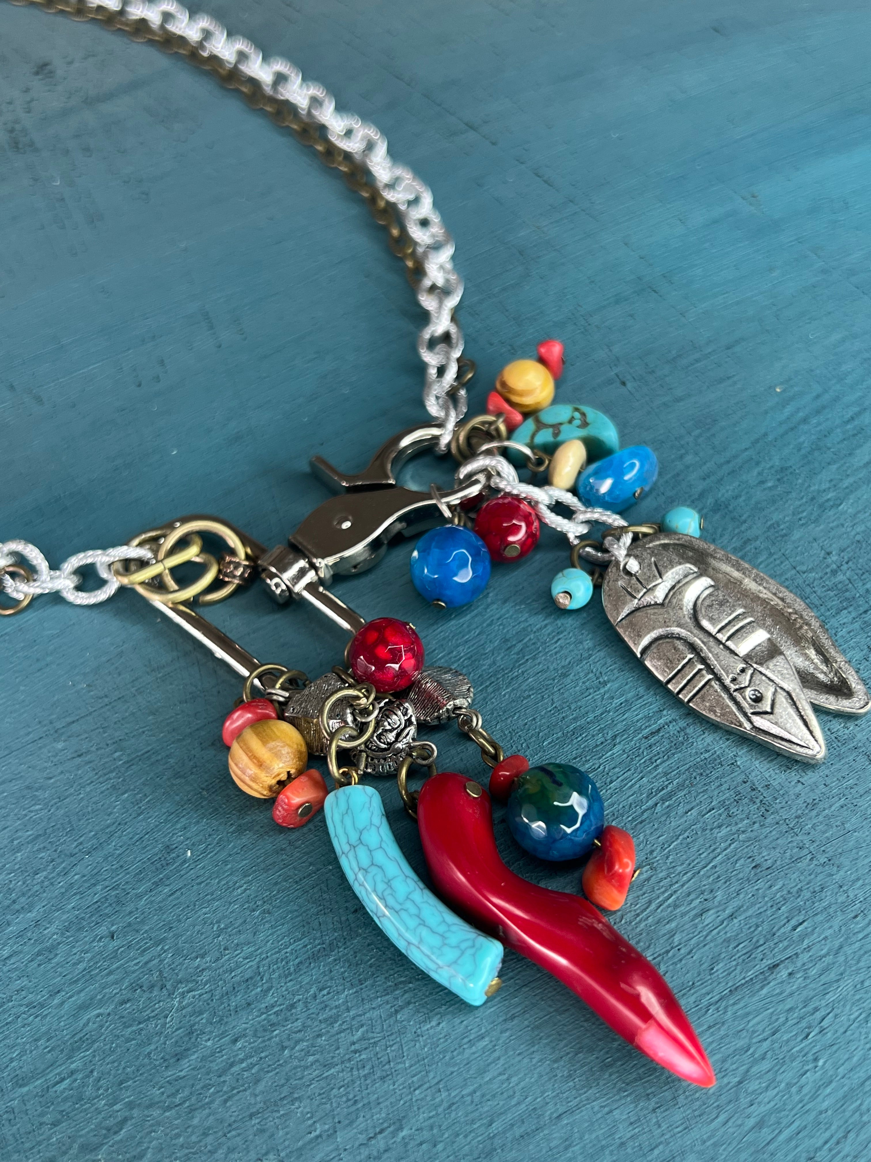 Vibrant heritage africano necklace