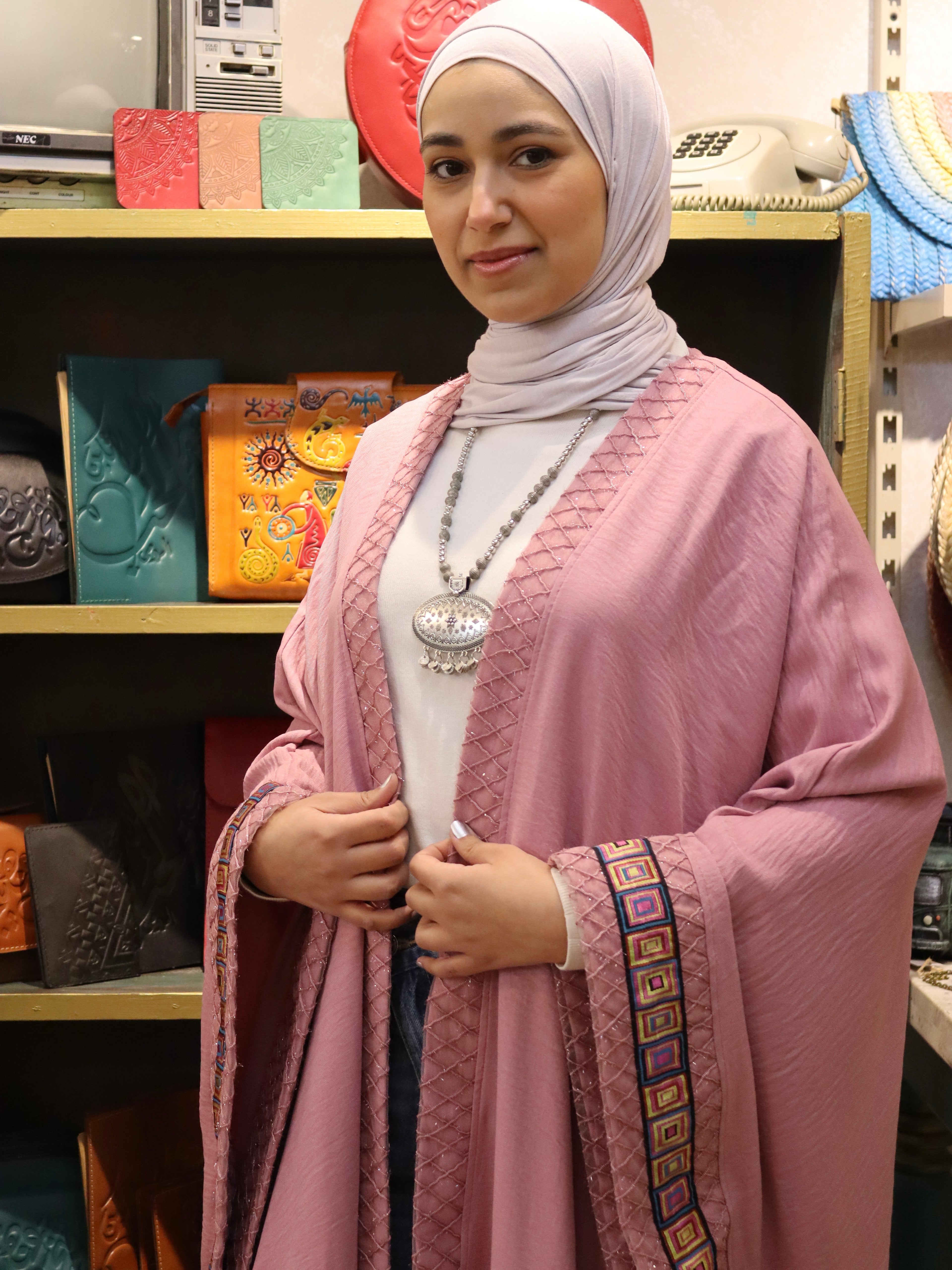 cashmere kaftan