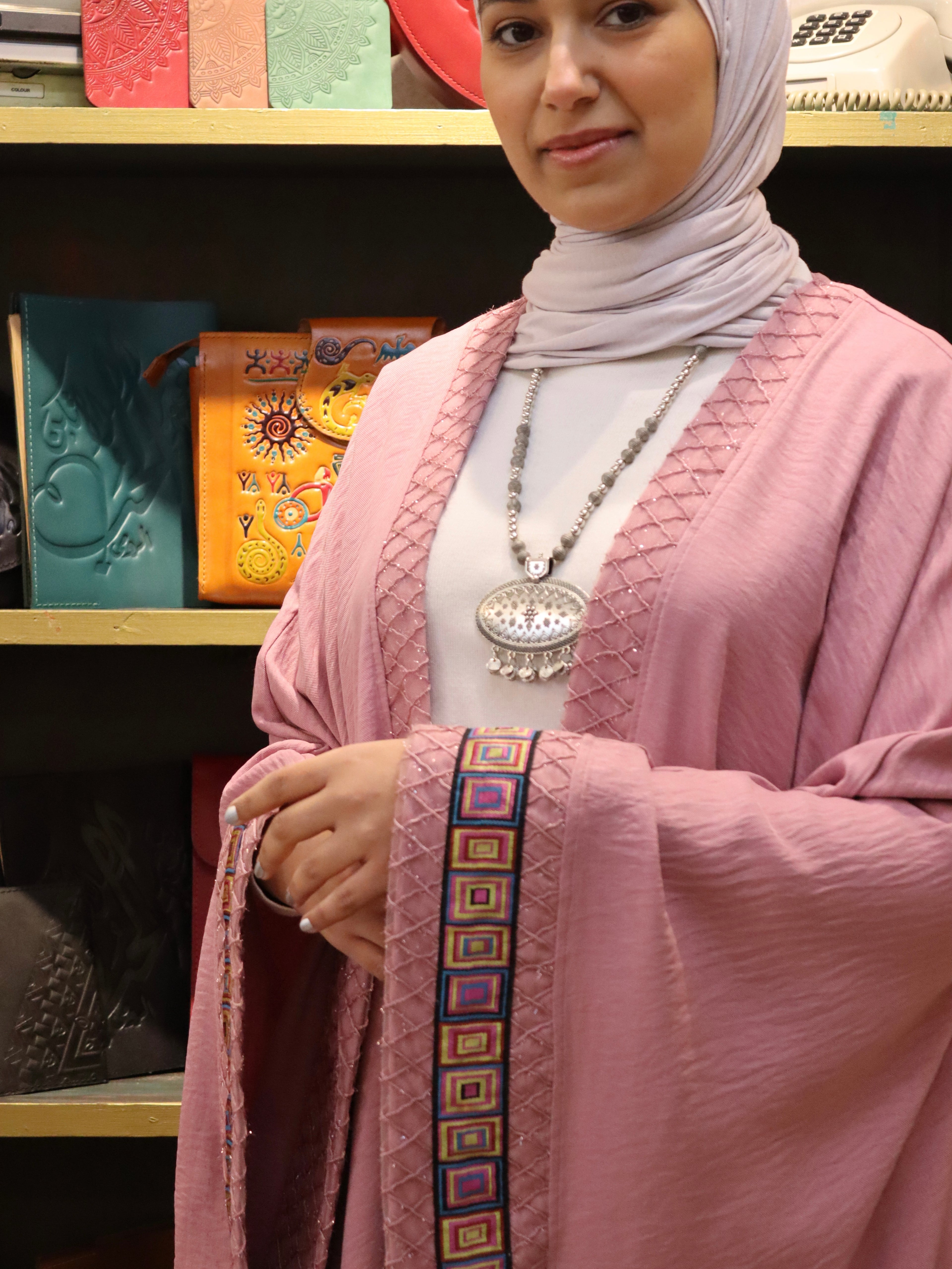 cashmere kaftan