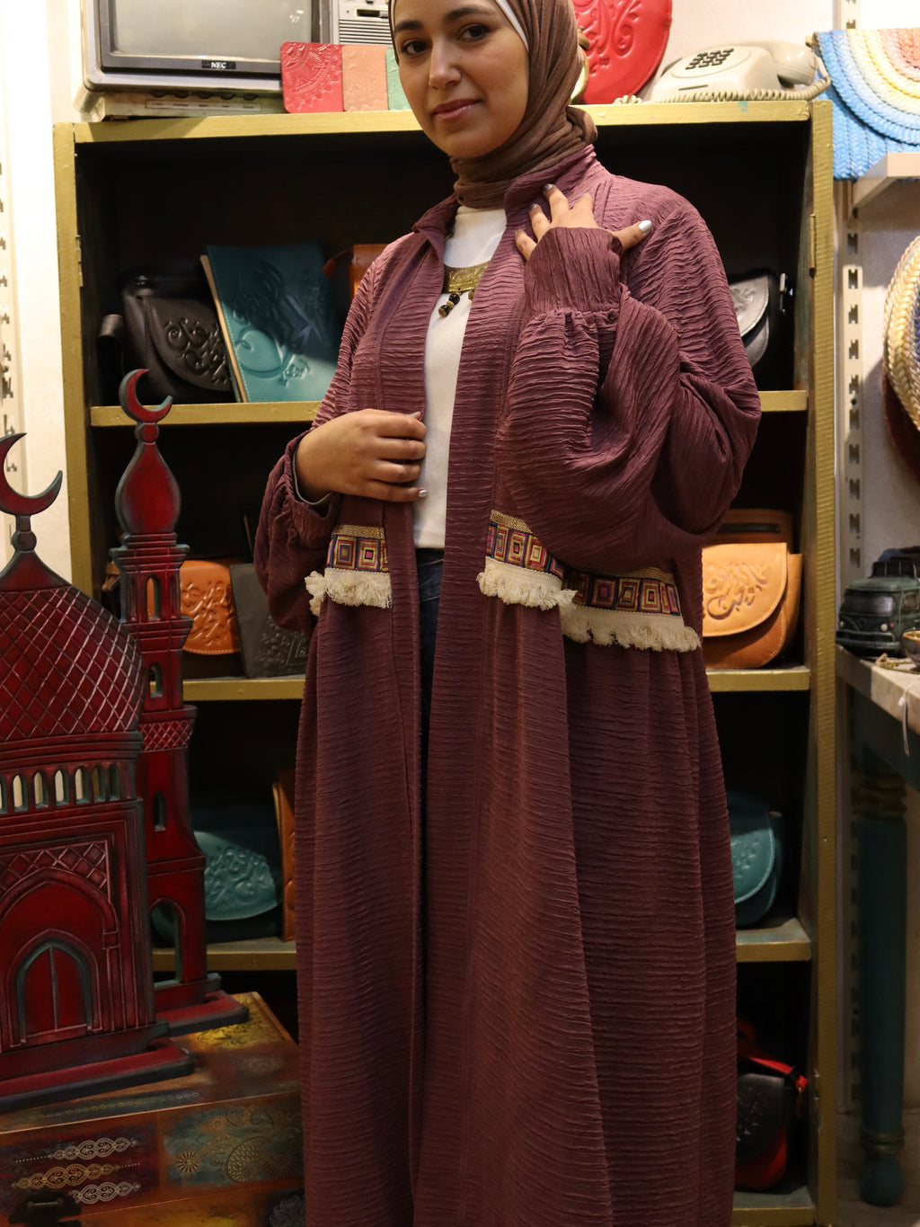 cashmere kaftan