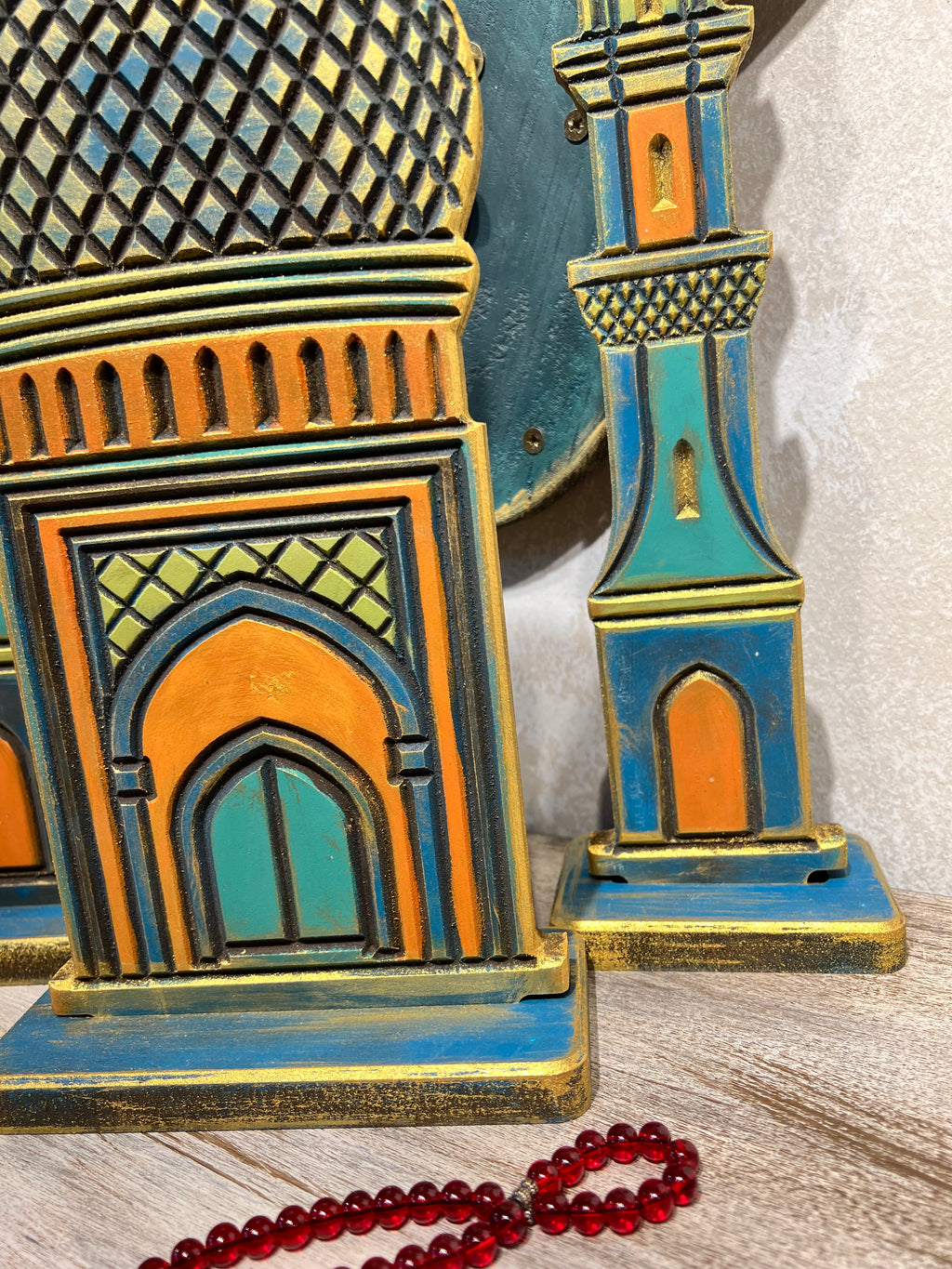 Small noor el mihrab in blue | Rd018