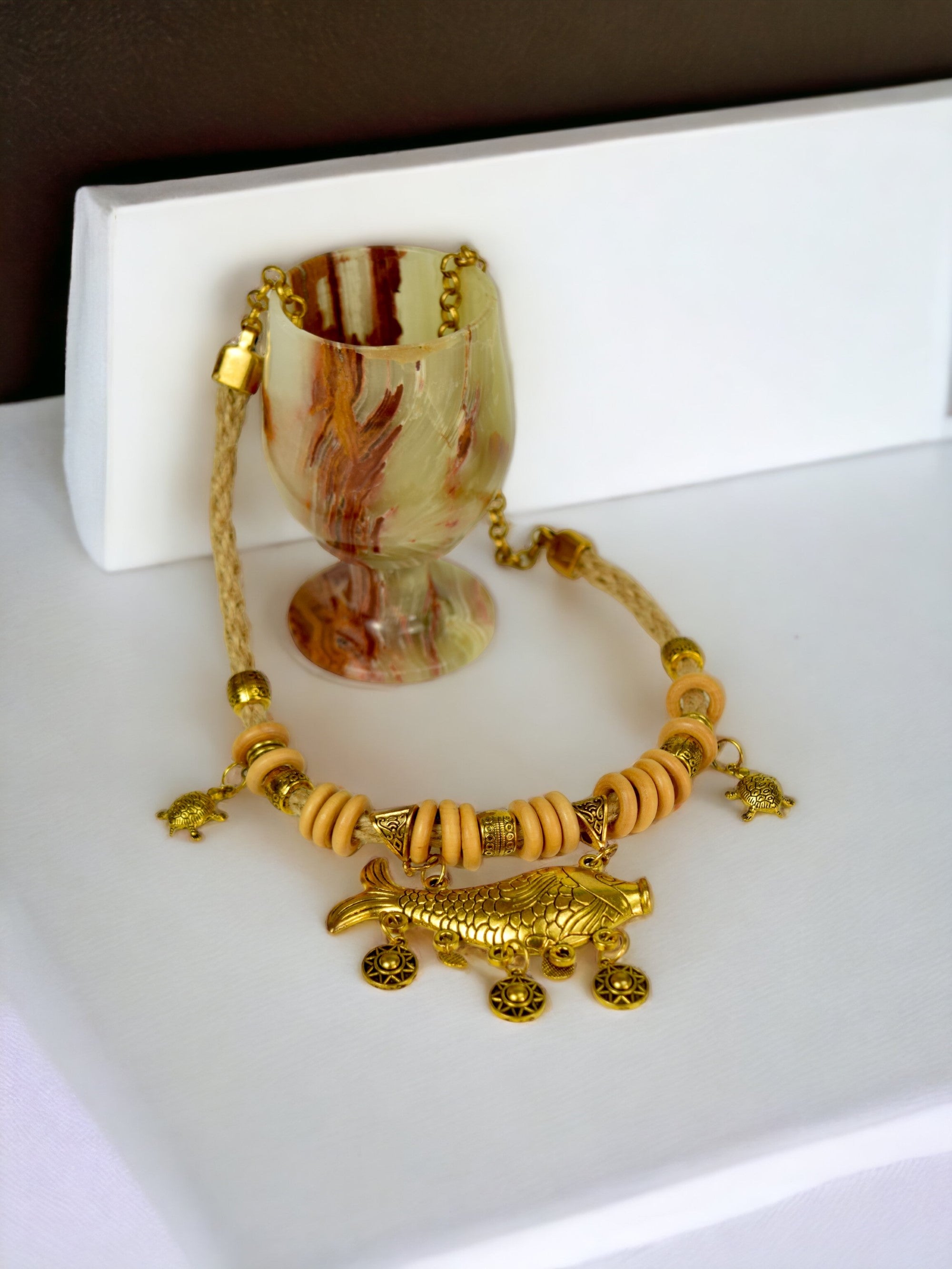 Gold fisheye